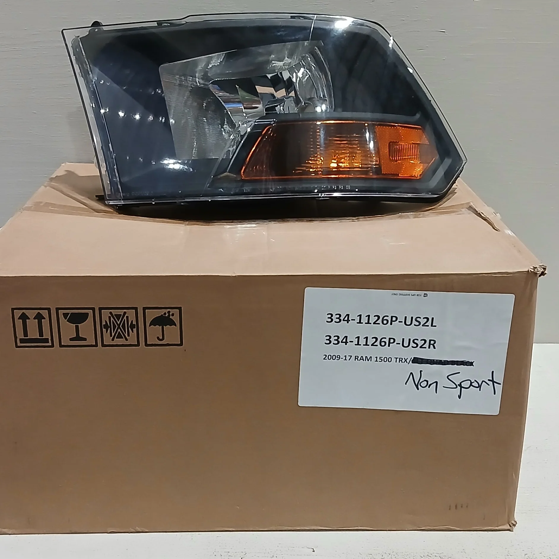 09-17 Dodge Ram 1500 TRX/SLT Quad HL-L (BLACK HOUSING) | ORACLE Outlet | GRADE B - Image 3