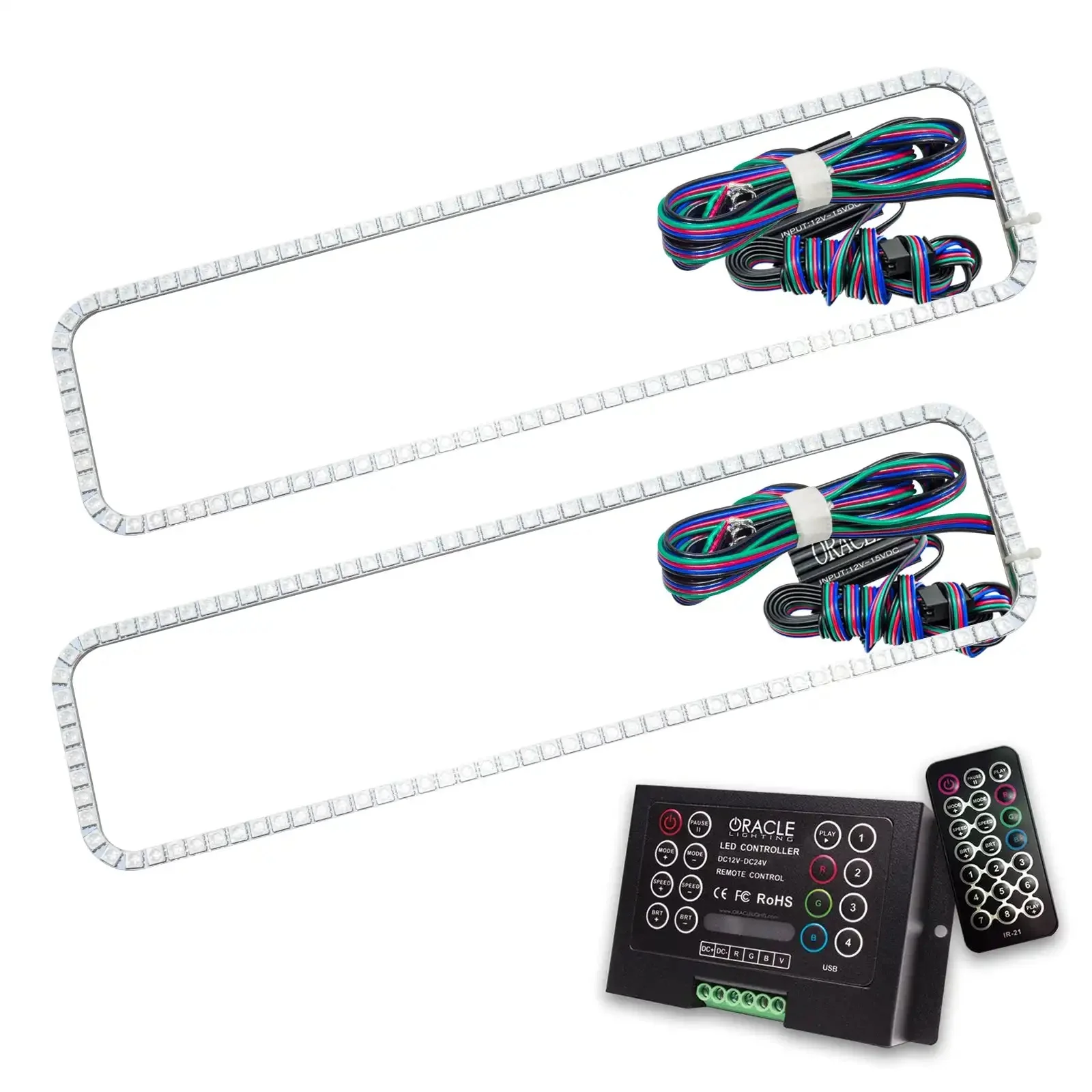 ORACLE Lighting 1988-1998 GMC Sierra LED Headlight Halo Kit - Image 7