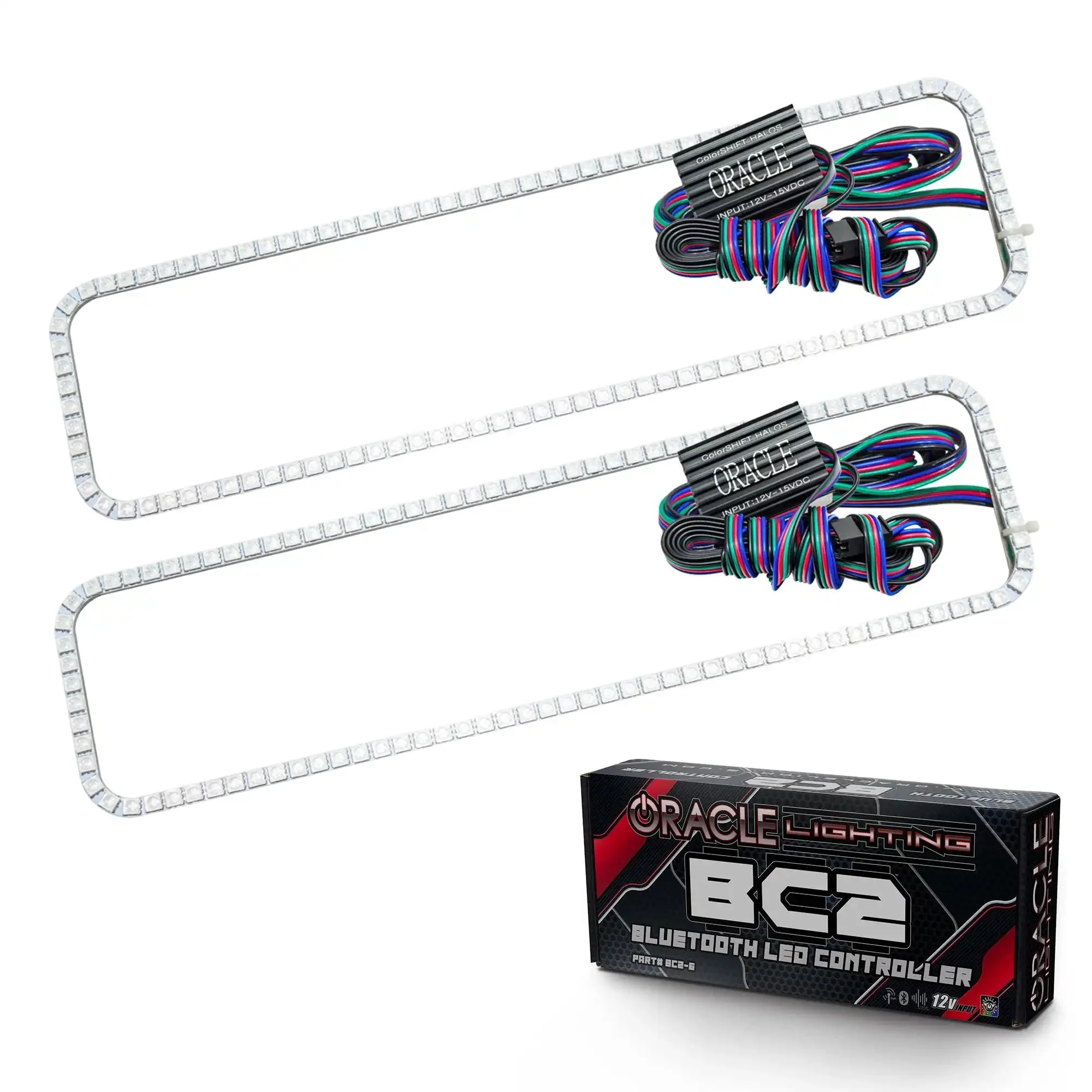 ORACLE Lighting 1988-1998 GMC Sierra LED Headlight Halo Kit - Image 8