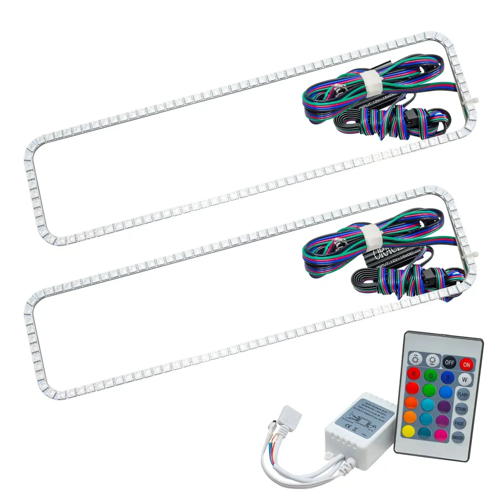 ORACLE Lighting 1992-1994 Chevrolet Blazer LED Headlight Halo Kit - Image 5