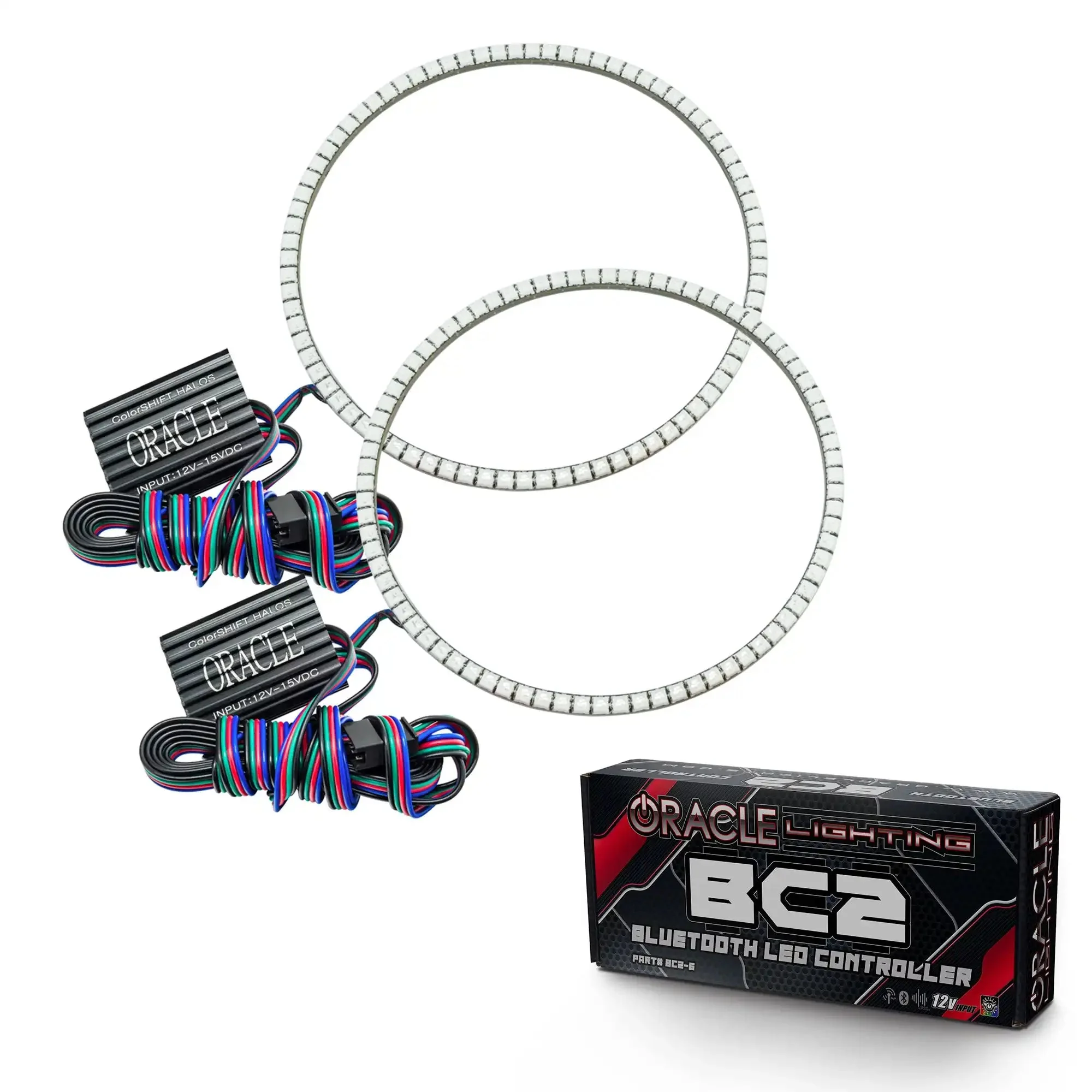 ORACLE Lighting 1992-2006 Hummer H1 LED Surface Mount Headlight Halo Kit - Image 6