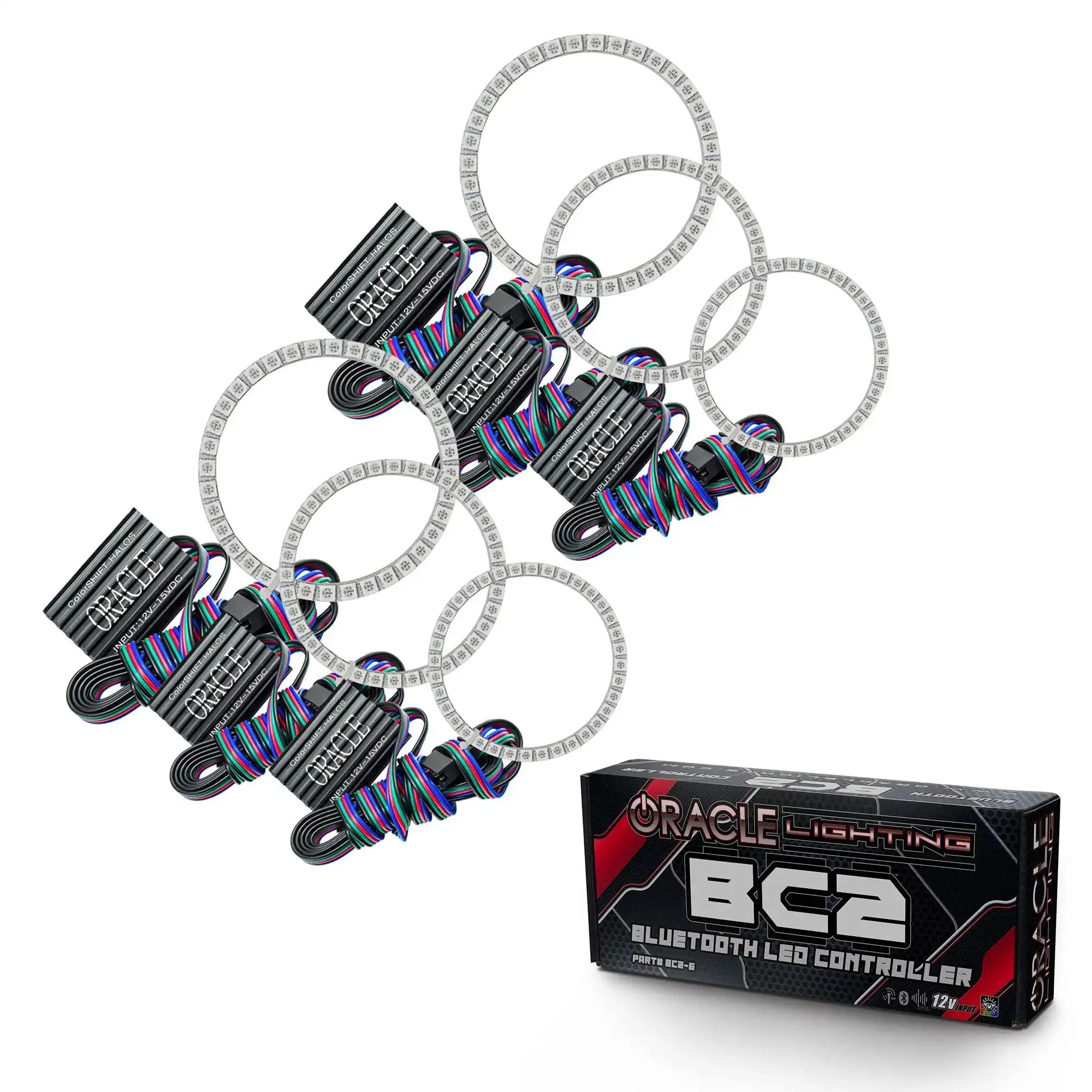 ORACLE Lighting 1993-1998 Toyota Supra LED Headlight Halo Kit - Image 15