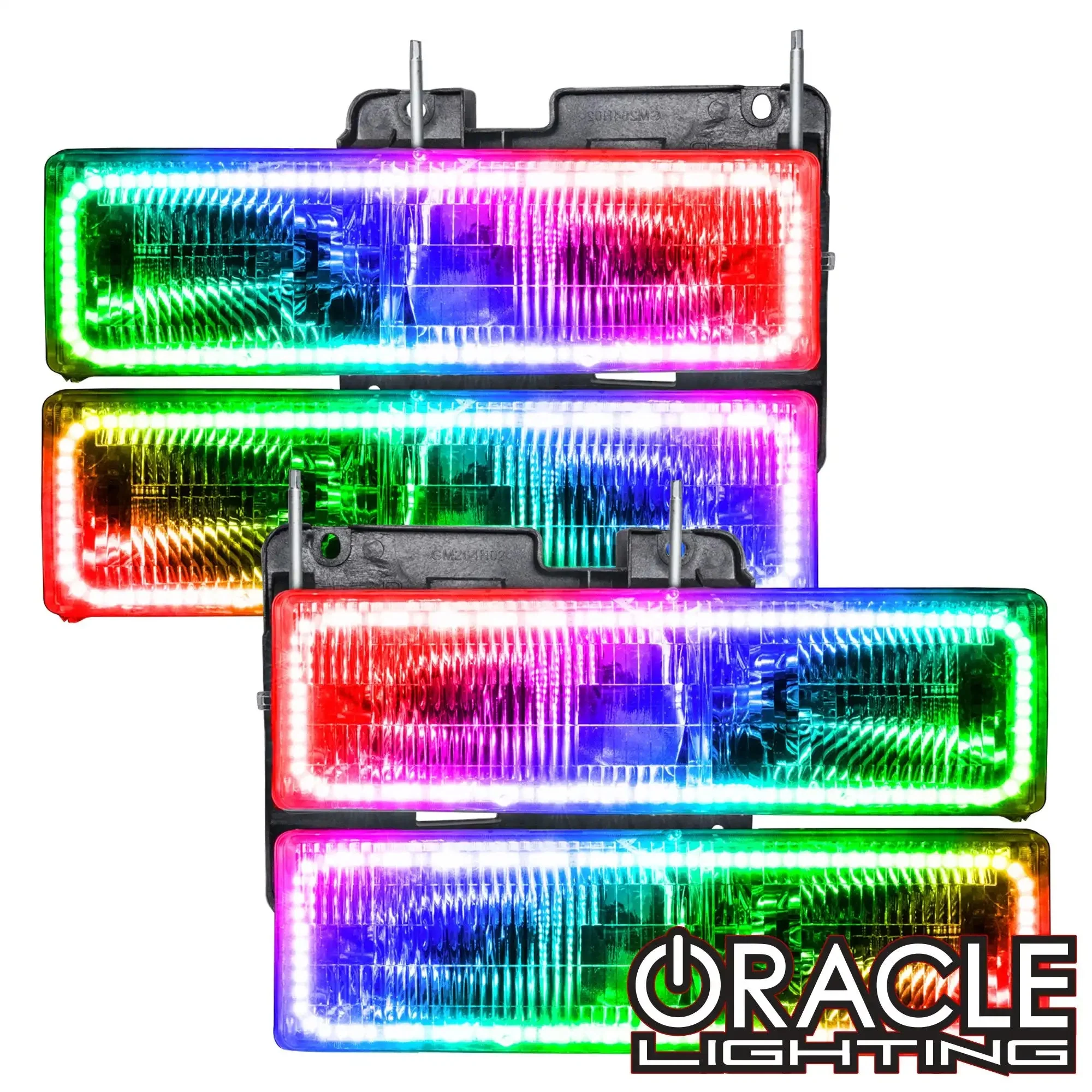 ORACLE Lighting 1995-2000 Chevrolet Tahoe Pre-Assembled Halo Headlights