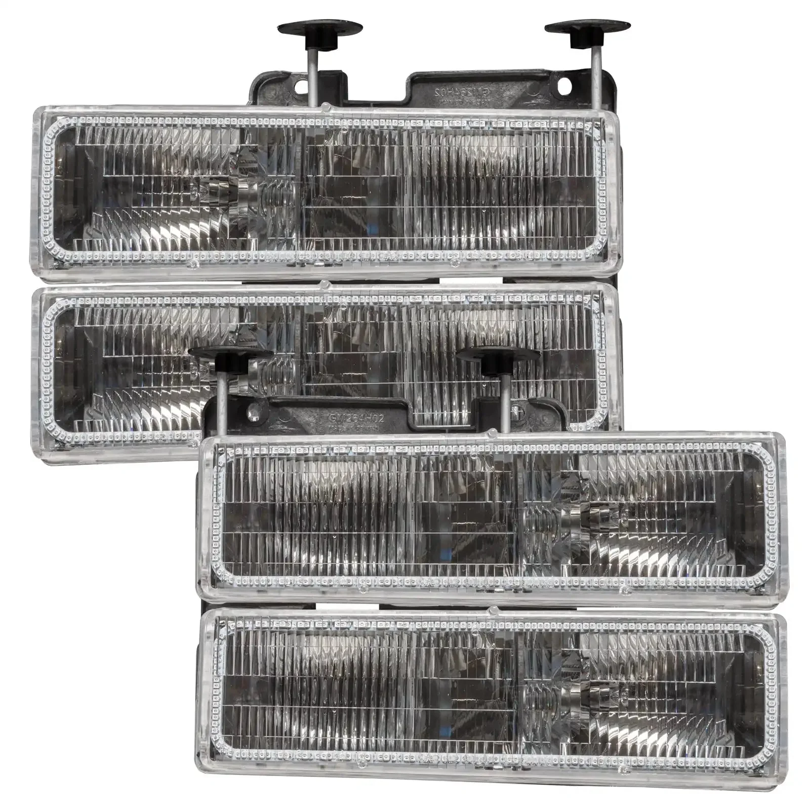 ORACLE Lighting 1995-2000 Chevrolet Tahoe Pre-Assembled Halo Headlights - Image 2