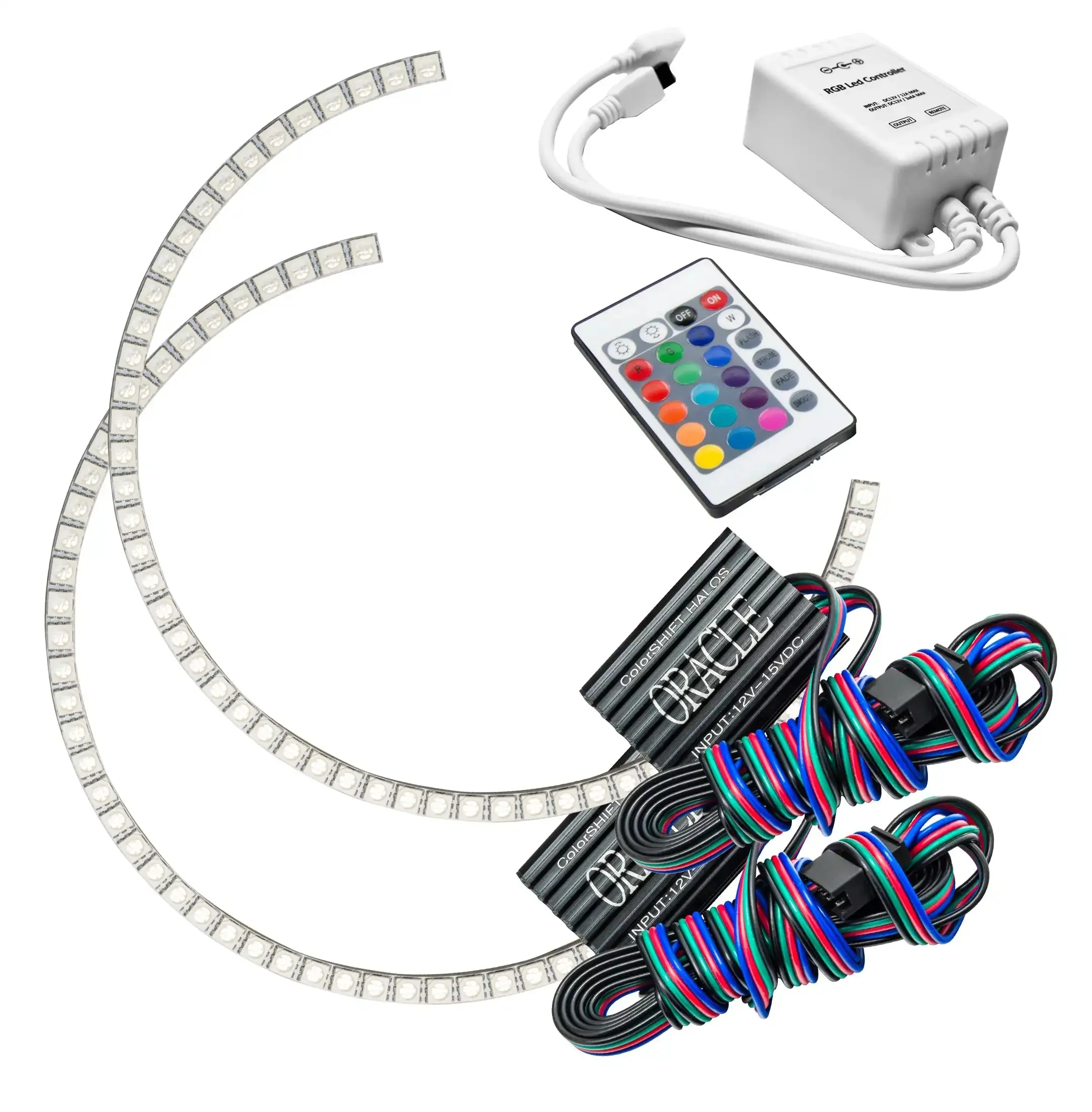 ORACLE Lighting 1999-2003 Ford F-150 Lightning LED Headlight Halo Kit - Image 4
