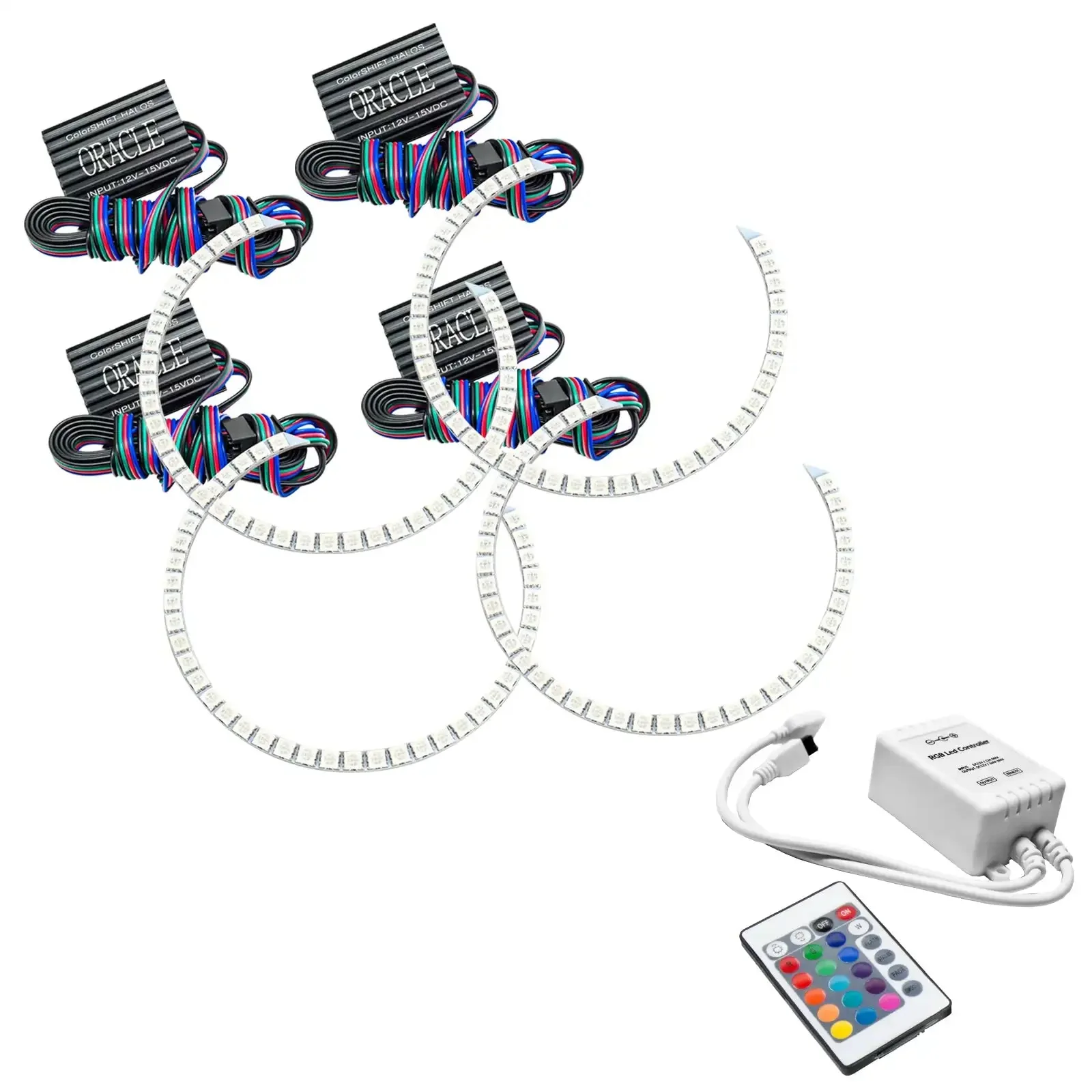 ORACLE Lighting 2000-2002 Lincoln LS LED Headlight Halo Kit - Image 4