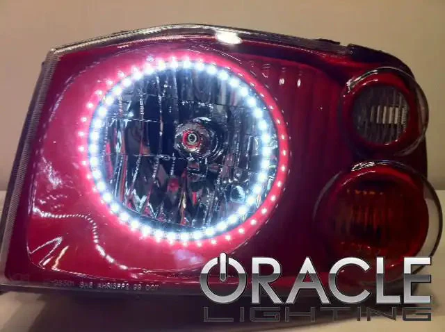 ORACLE Lighting 2001-2004 Nissan Frontier Pre-Assembled Halo Headlights-Triple Halos - Image 9