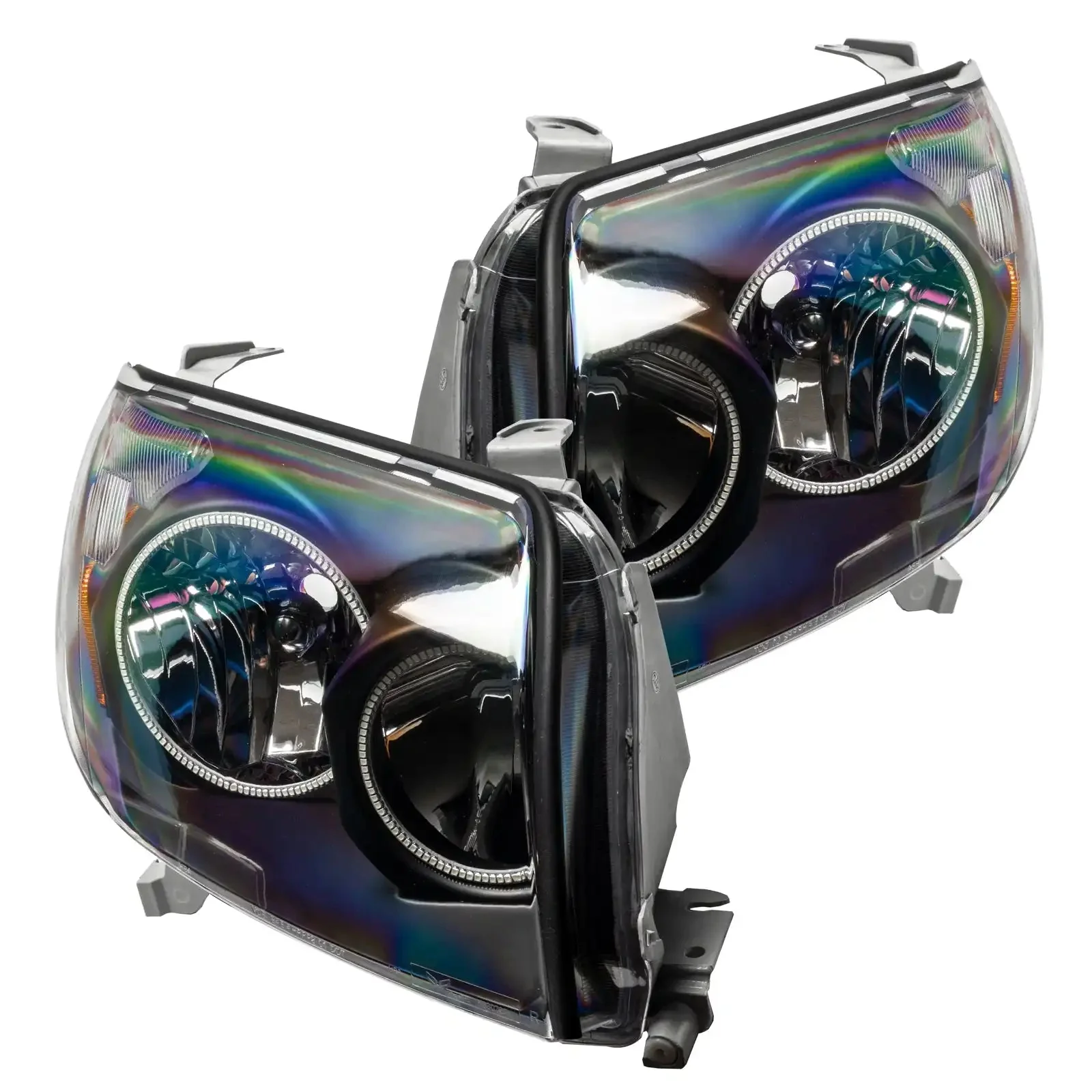 ORACLE Lighting 2003-2005 Toyota 4-Runner Pre-Assembled Halo Headlights - Black Housing - Non HID - Image 3