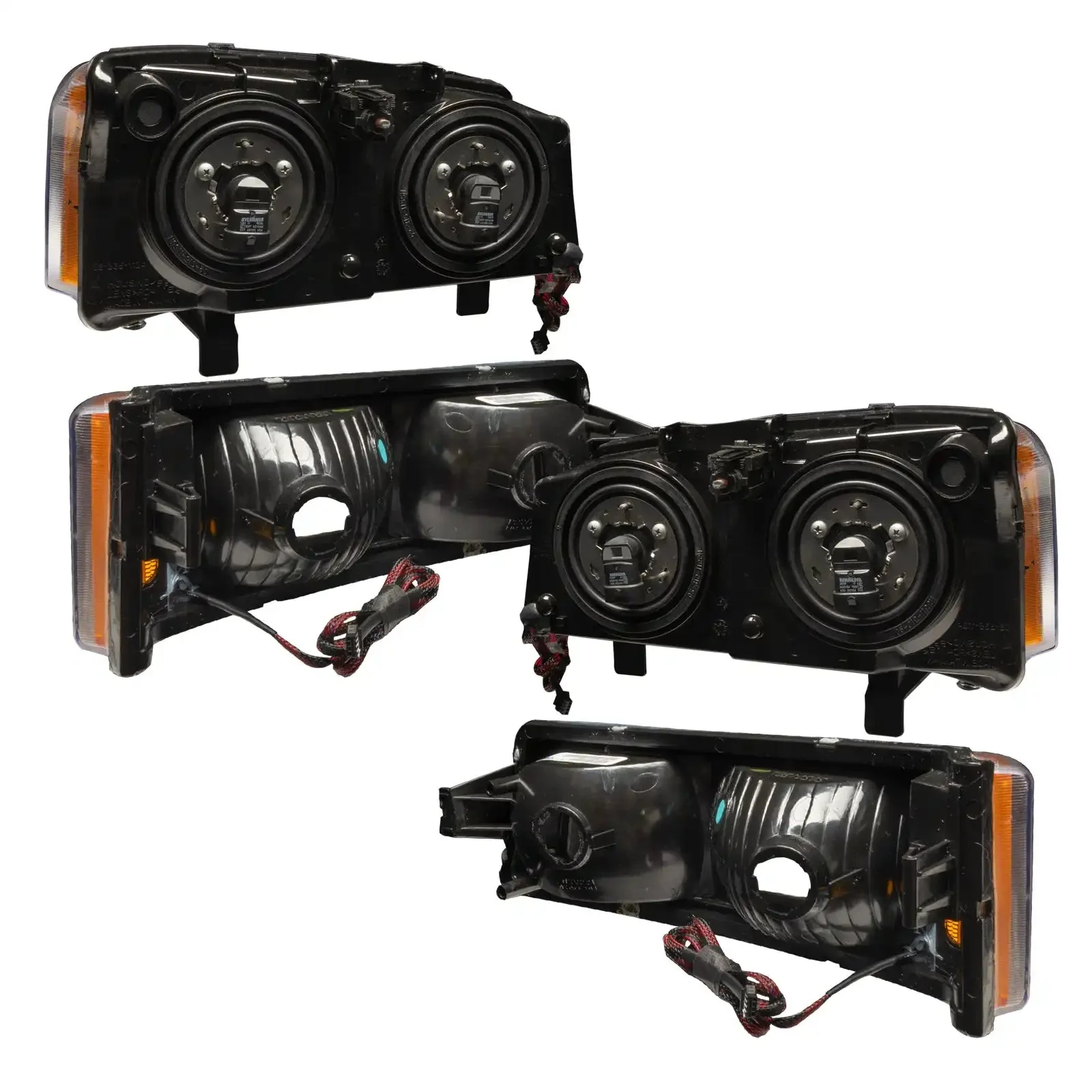 2003-2006 Chevy Silverado Pre-Assembled Headlights w/ Parking Lights - Image 12