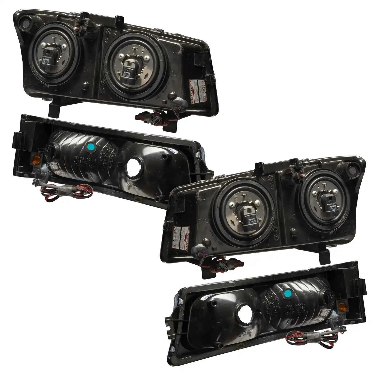 2003-2006 Chevy Silverado Pre-Assembled Headlights w/ Parking Lights - Image 13