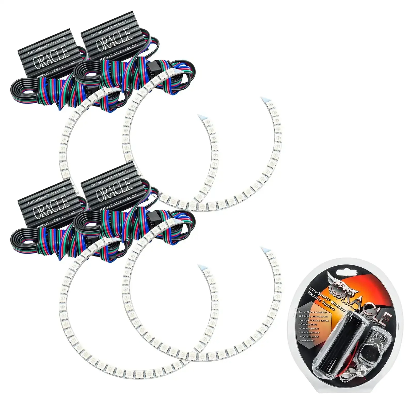 ORACLE Lighting 2003-2007 Honda Accord Coupe/Sedan LED Headlight Halo Kit - Image 5