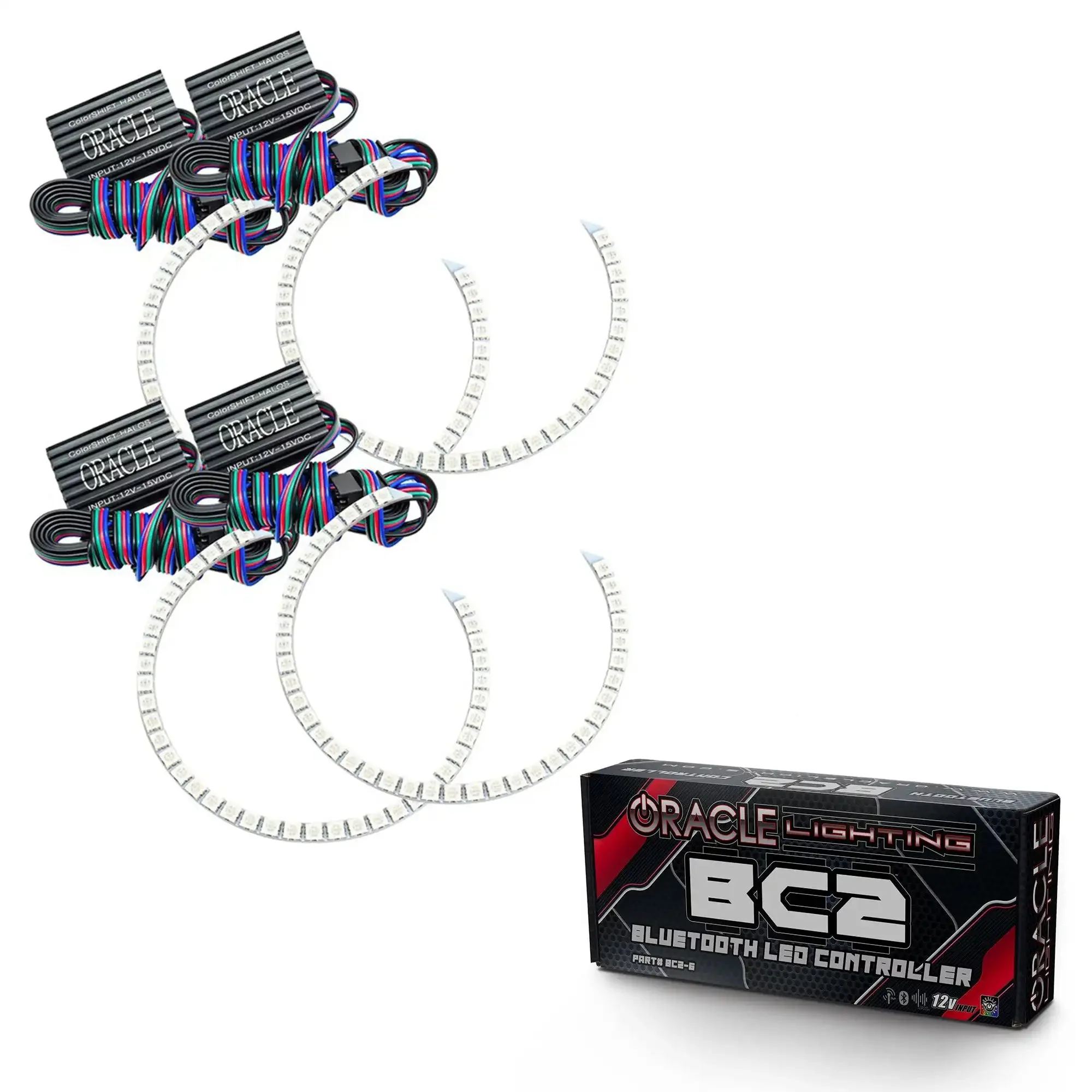 ORACLE Lighting 2003-2007 Honda Accord Coupe/Sedan LED Headlight Halo Kit - Image 7