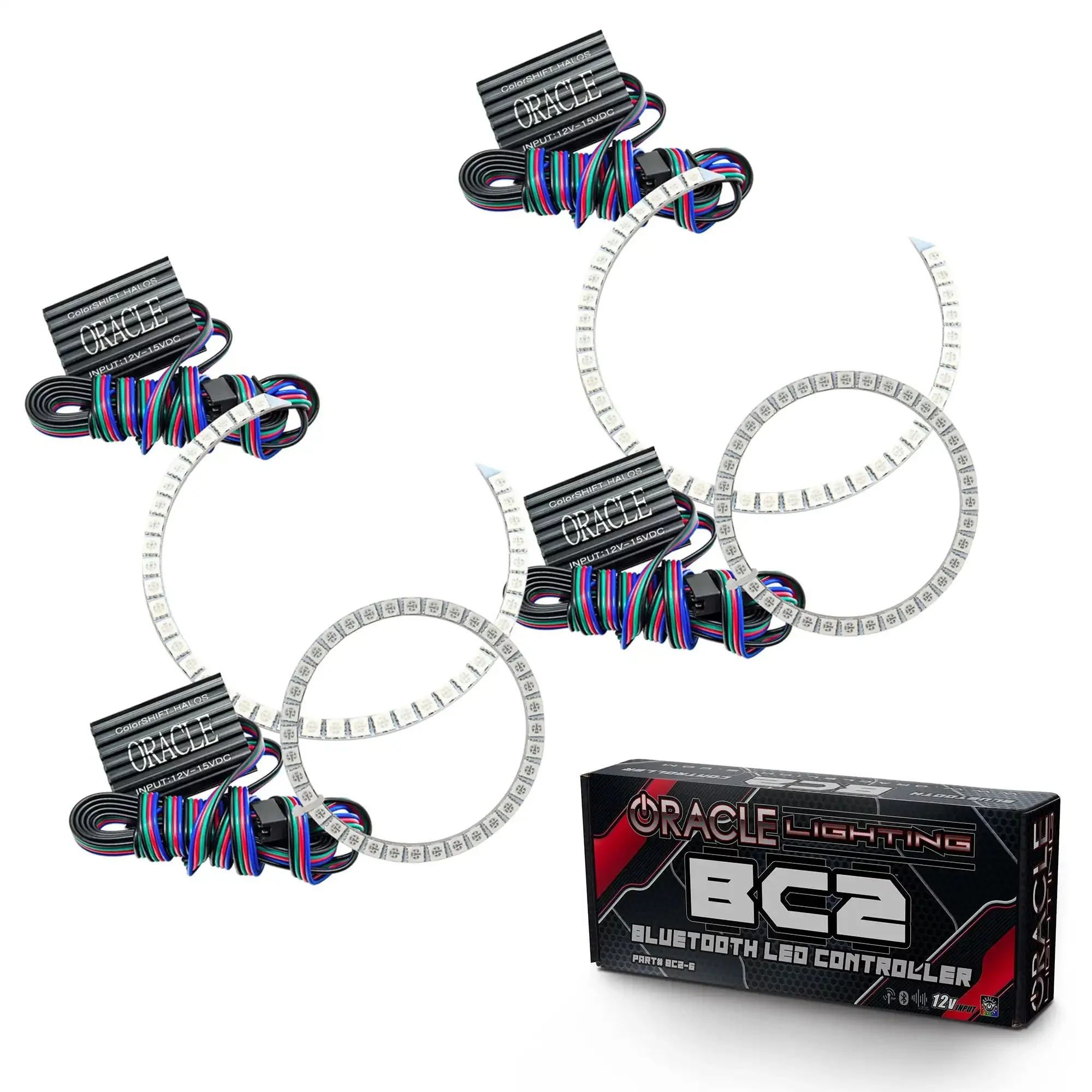 2003-2010 BMW 5 Series ORACLE Headlight Halo Kit-E60 - Image 11