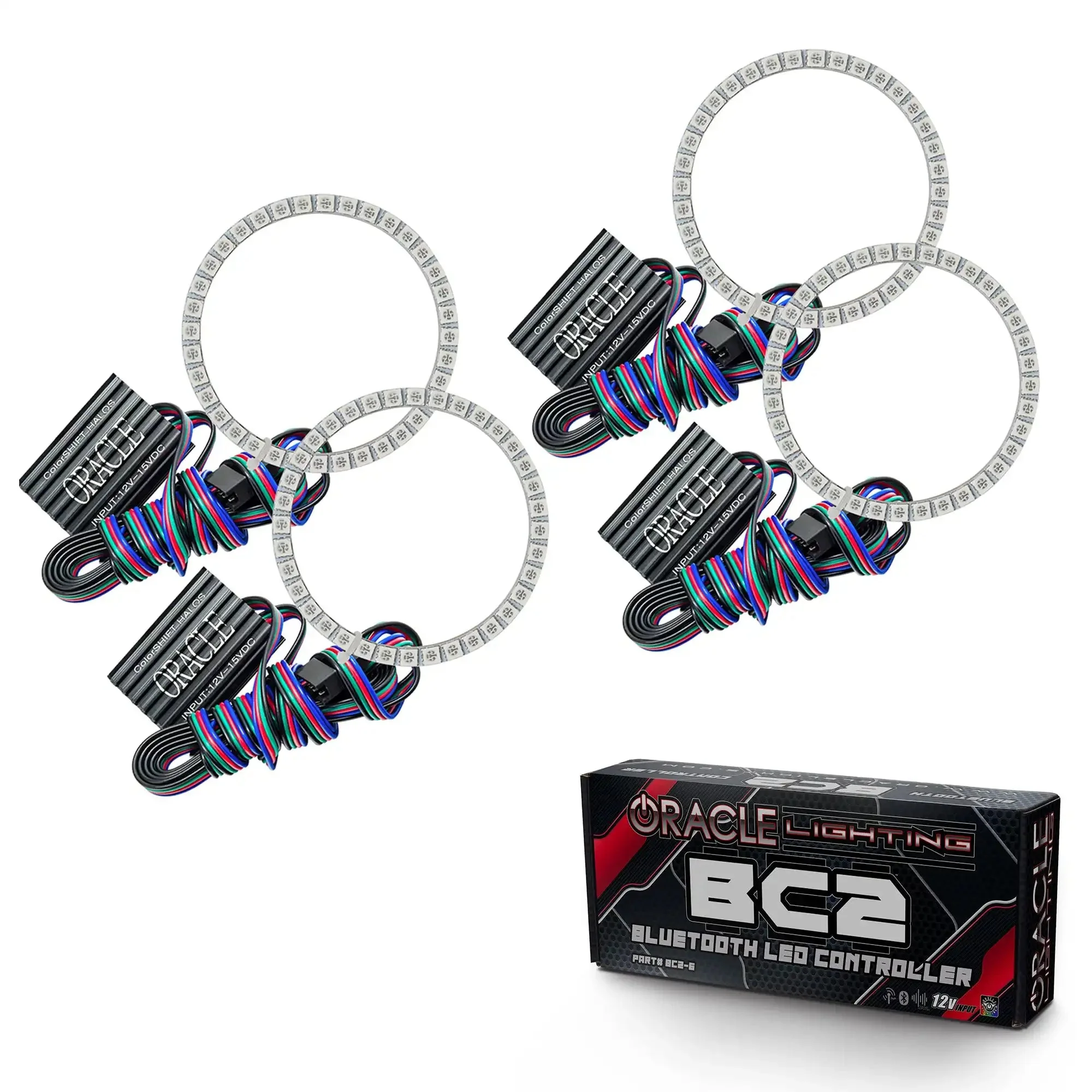 ORACLE Lighting 2003-2012 Dodge Viper SRT-10 LED Headlight Halo Kit - Image 12