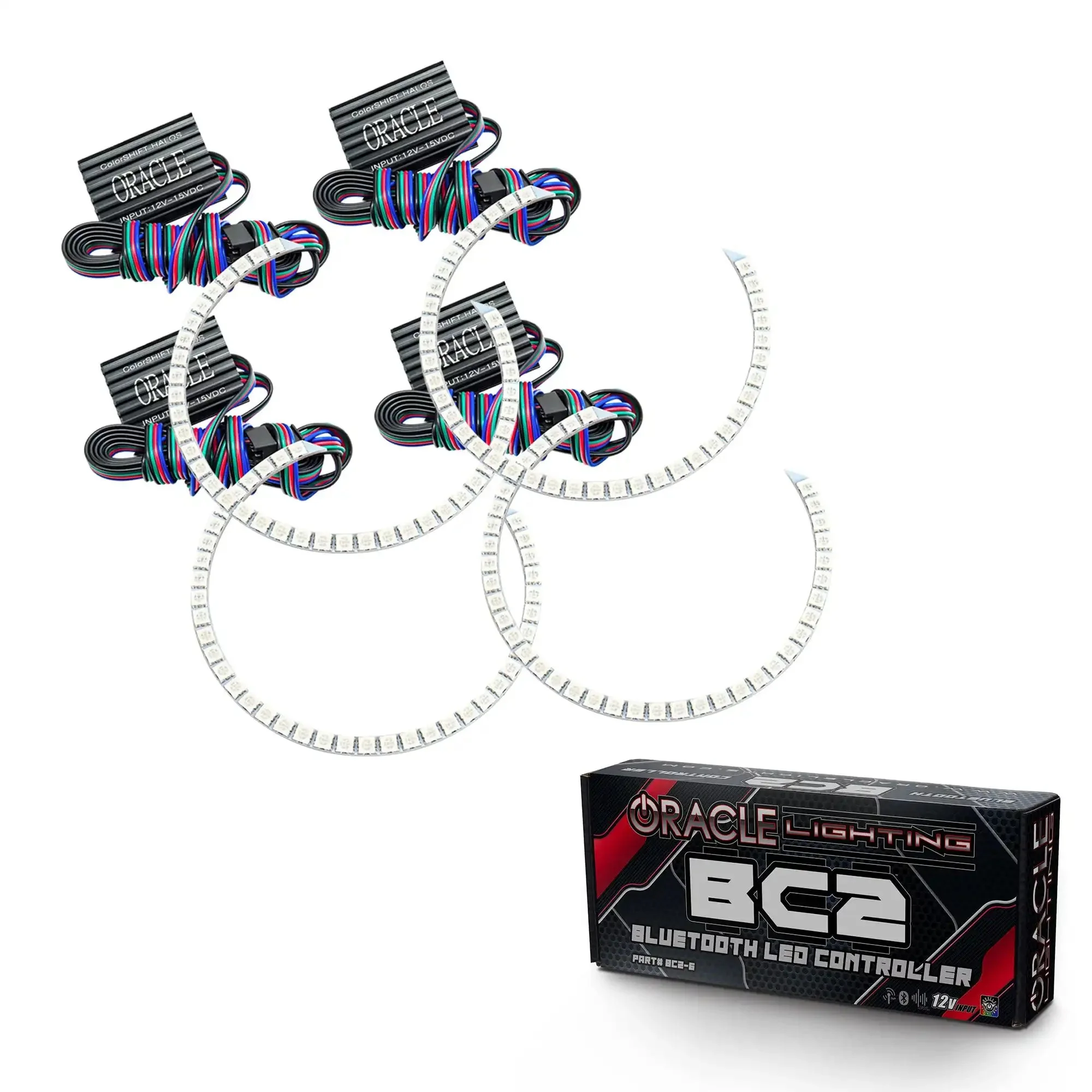 ORACLE Lighting 2004-2006 Nissan Maxima LED Headlight Halo Kit - Image 12