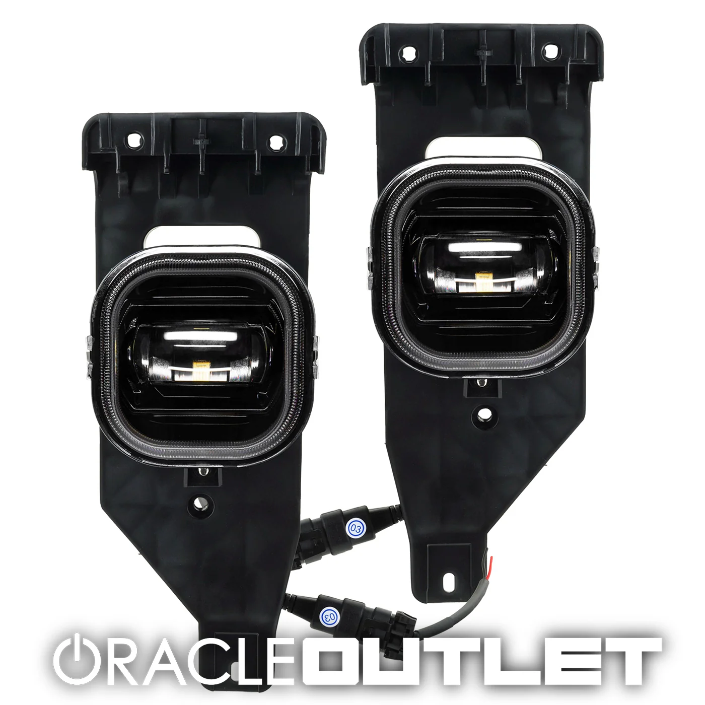 2005-2007 Ford Superduty High Powered LED Fog (Pair) | ORACLE Outlet | GRADE A