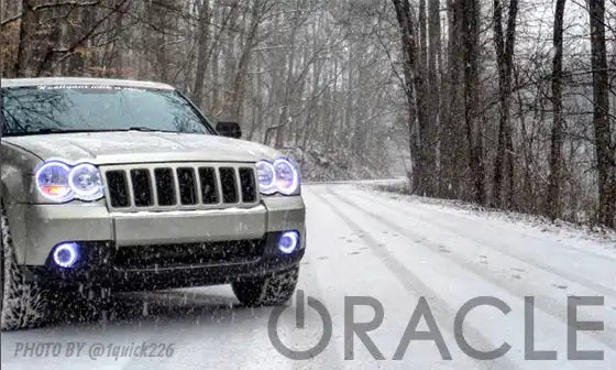 ORACLE Lighting 2005-2010 Jeep Grand Cherokee LED Headlight Halo Kit - Image 10