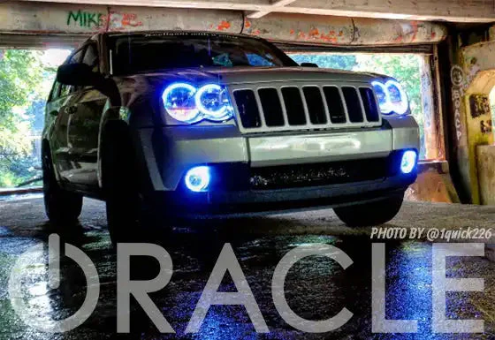 ORACLE Lighting 2005-2010 Jeep Grand Cherokee LED Headlight Halo Kit - Image 11