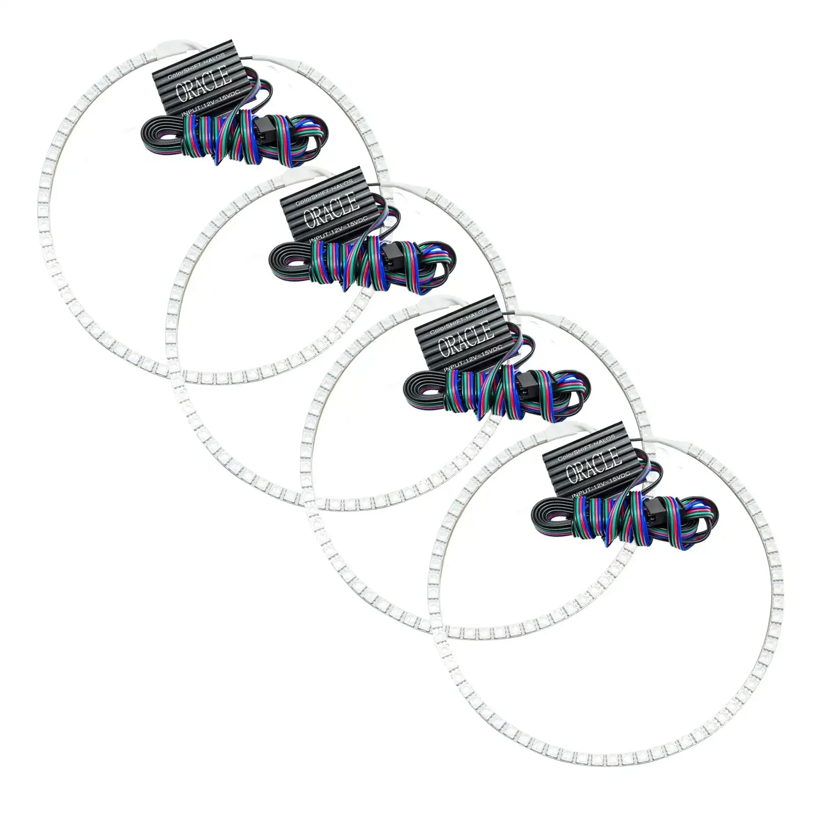 ORACLE Lighting 2005-2010 Jeep Grand Cherokee LED Headlight Halo Kit - Image 3