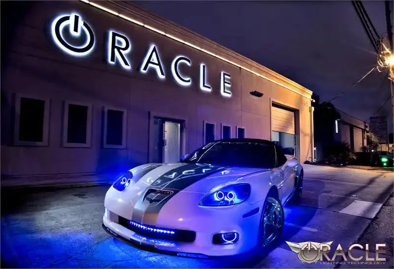 ORACLE Lighting 2005-2013 Chevrolet Corvette C6 LED Fog Light Halo Kit - Image 4