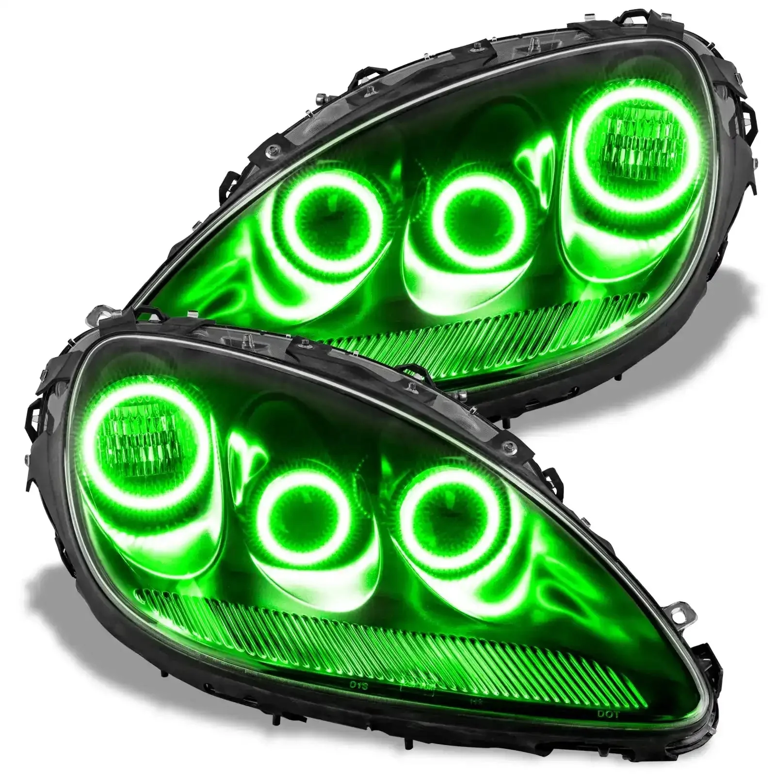 2005-2013 Chevrolet C6 Corvette ORACLE Triple Halo Headlight Kit - Image 14