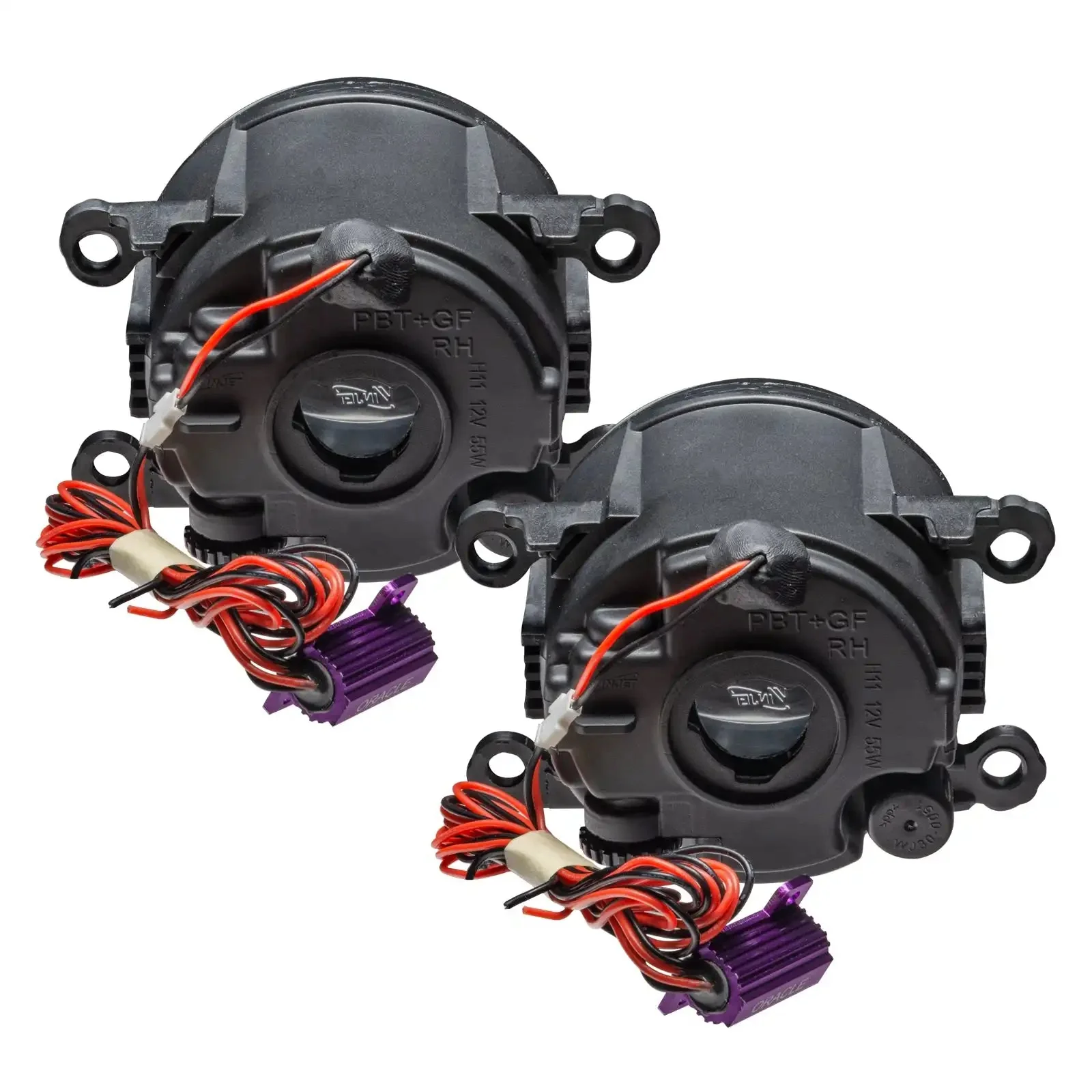 ORACLE Lighting 2005-2017 Nissan Frontier Pre-Assembled Halo Fog Lights - (Chrome Bumper) - Image 5