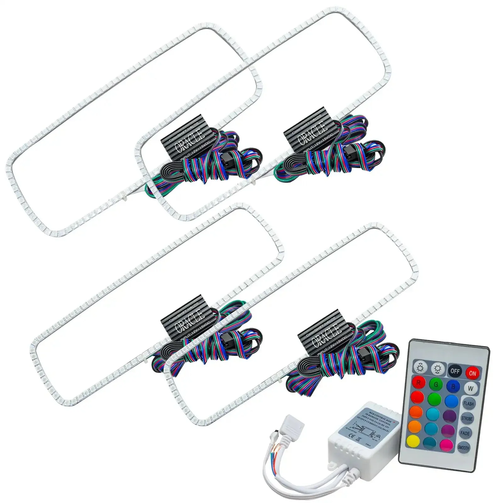ORACLE Lighting 2005 Ford Excursion LED Headlight Halo Kit - Image 4