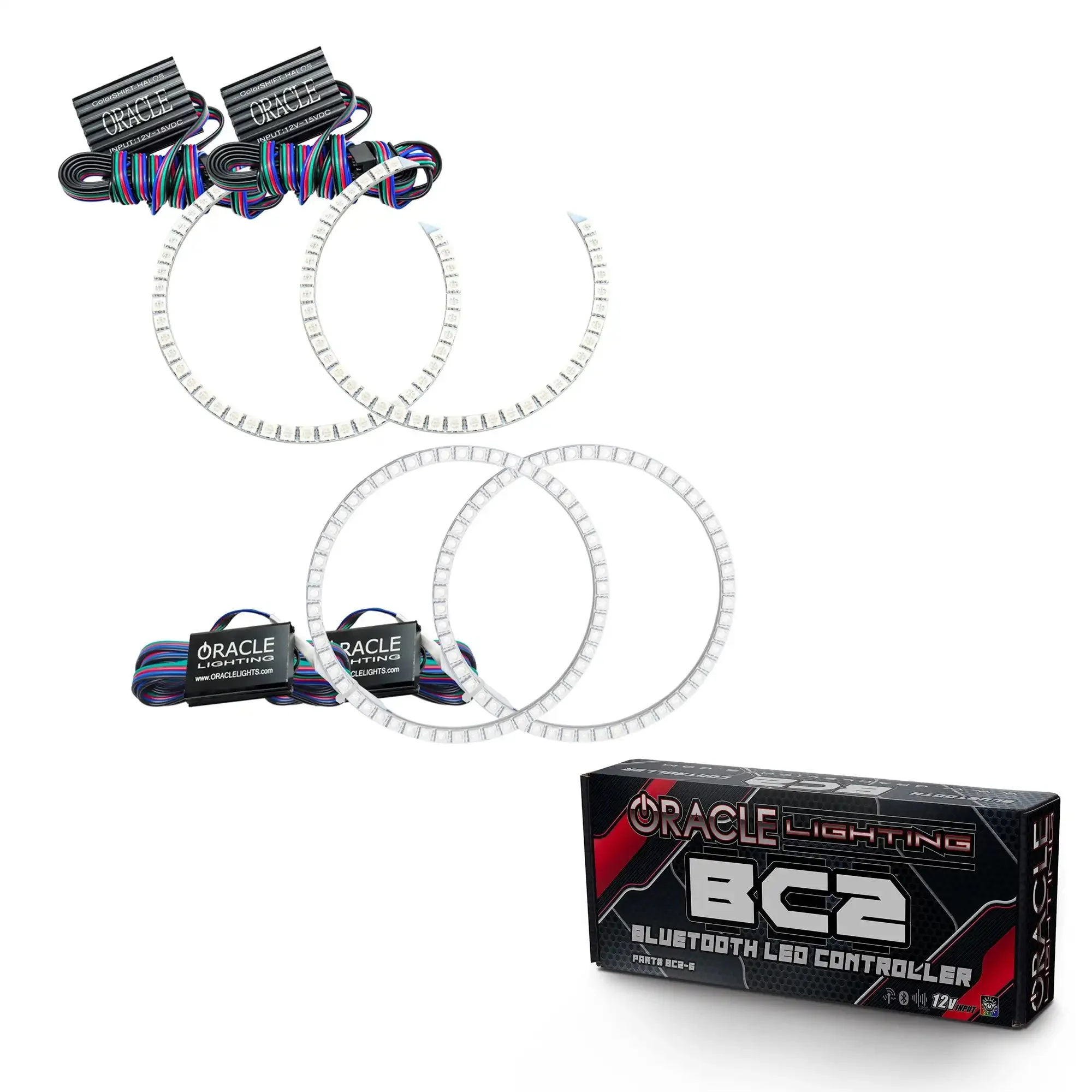 ORACLE Lighting 2006-2009 Toyota 4Runner / 4Runner Sport LED Headlight Halo Kit - Image 9