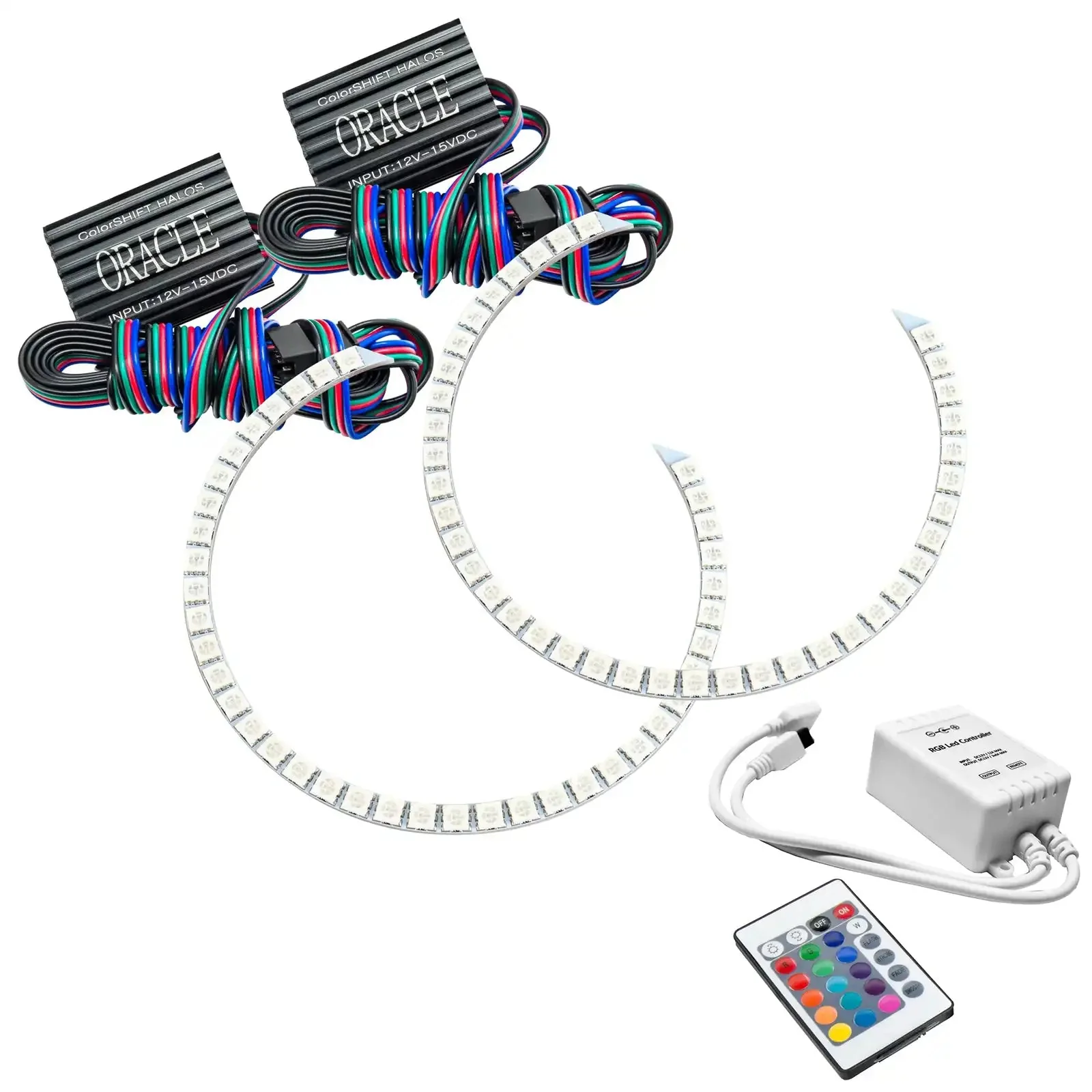 ORACLE Lighting 2006-2011 Honda Civic Sedan 4DR LED Headlight Halo Kit - Image 4