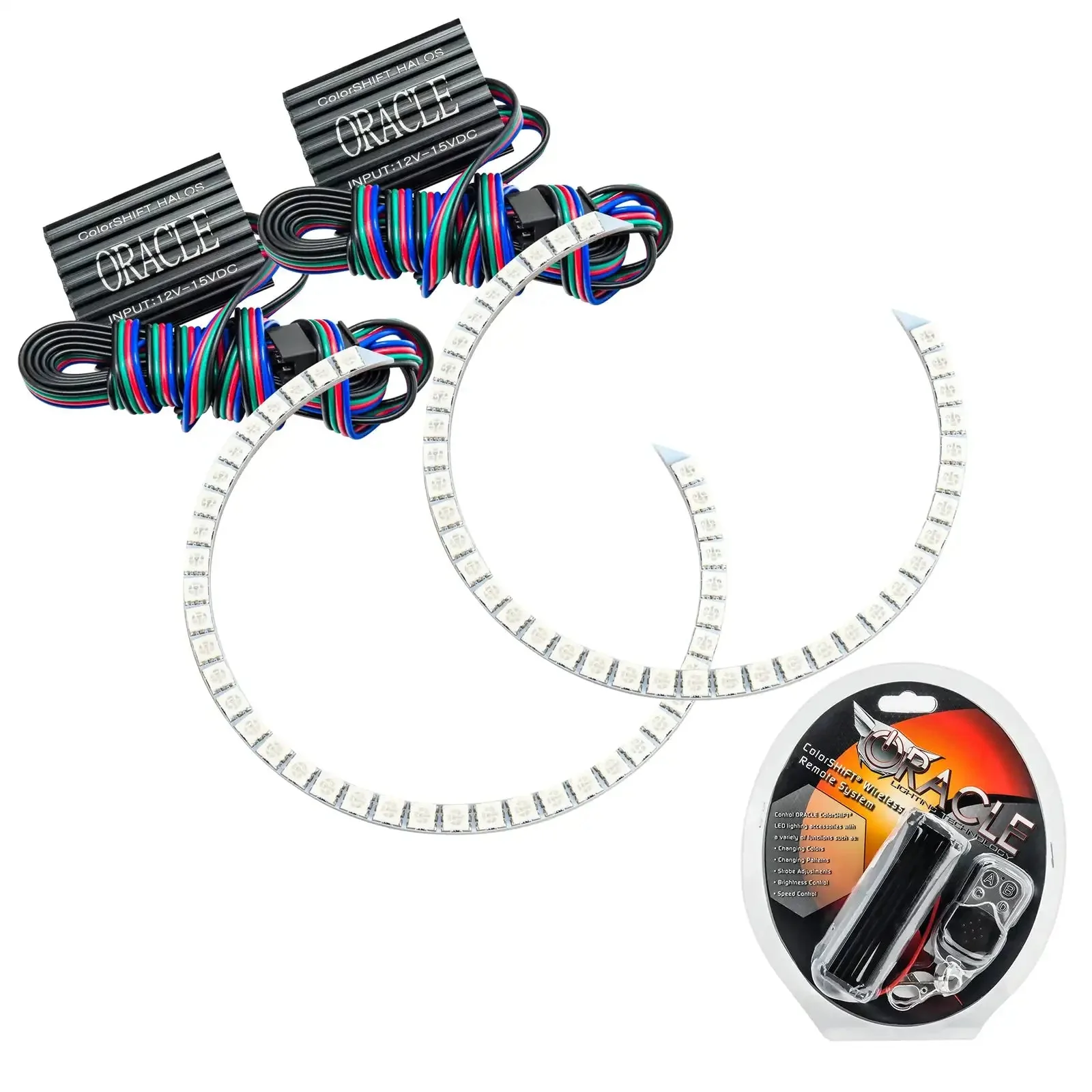 ORACLE Lighting 2006-2011 Honda Civic Sedan 4DR LED Headlight Halo Kit - Image 5