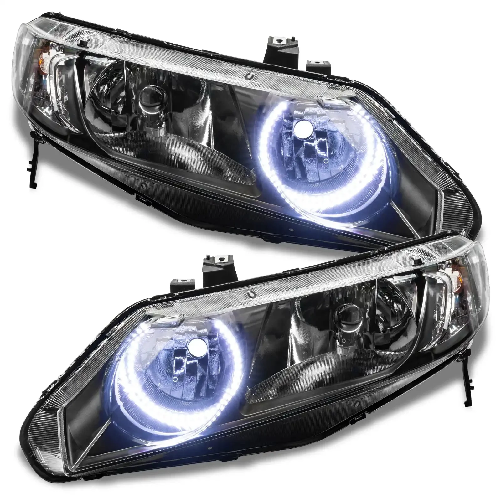 ORACLE Lighting 2006-2011 Honda Civic Sedan 4DR LED Headlight Halo Kit - Image 8