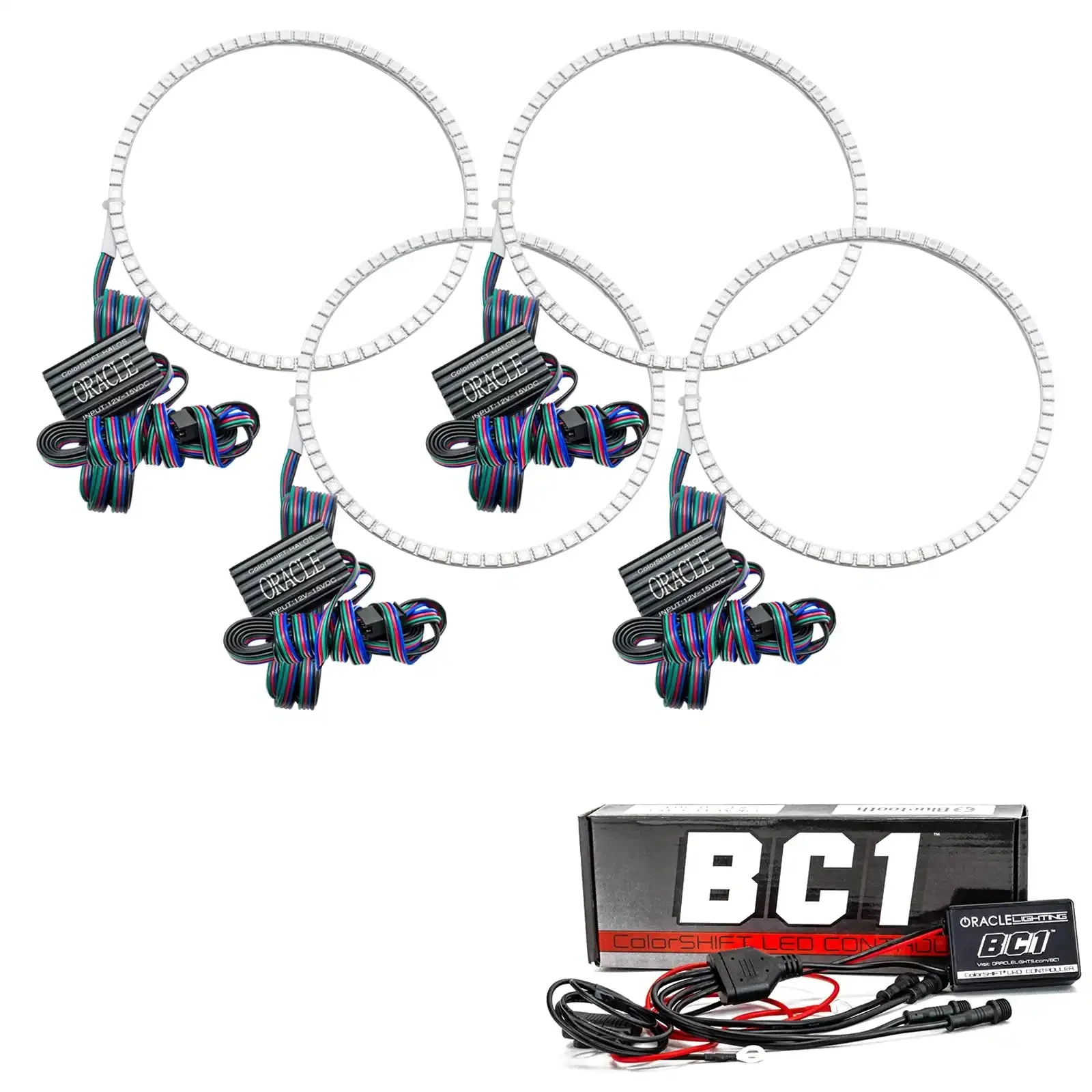 ORACLE Lighting 2006-2012 Mercedes ML Class LED Headlight Halo Kit - Image 11