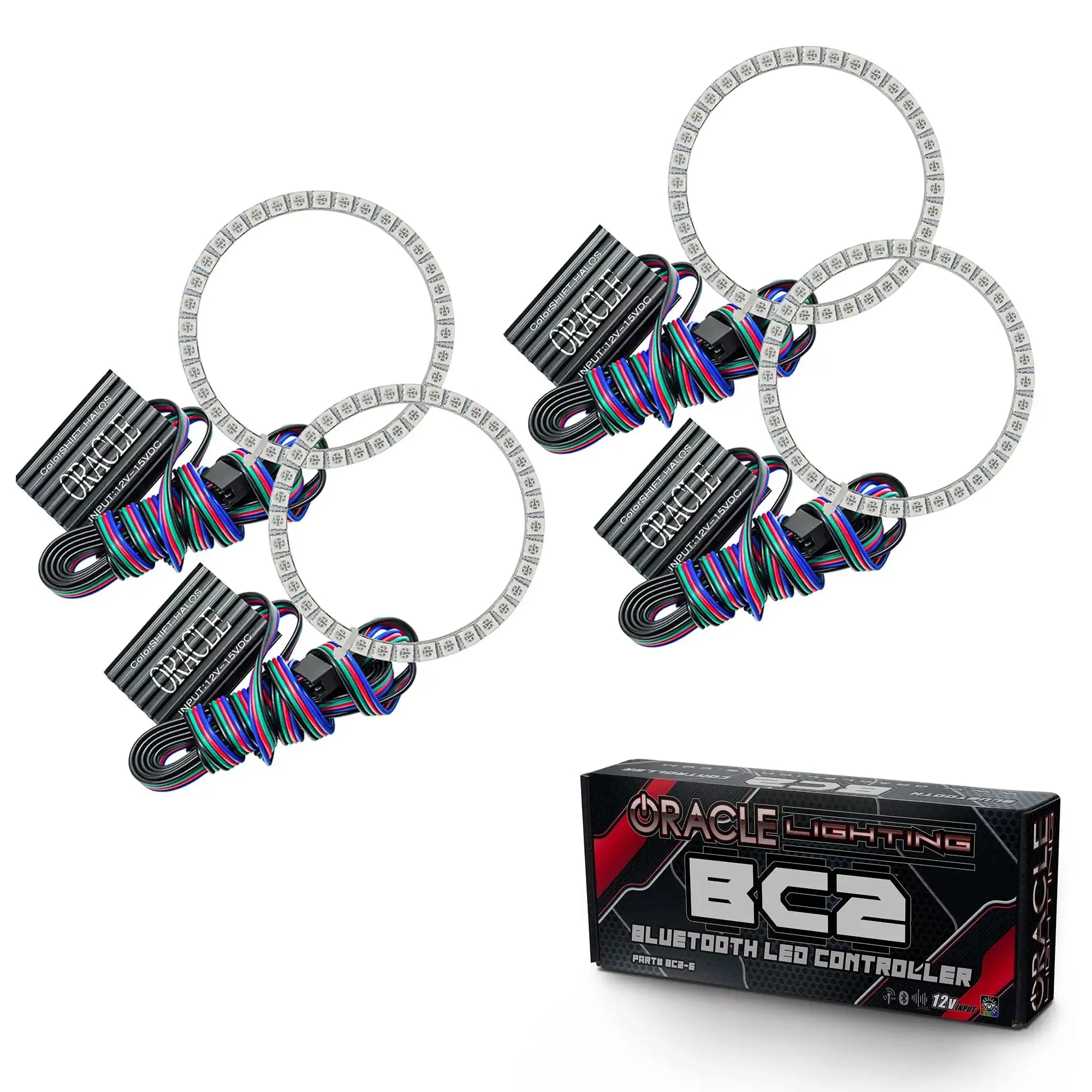 ORACLE Lighting 2007-2012 GMC Acadia LED Headlight Halo Kit - Image 7