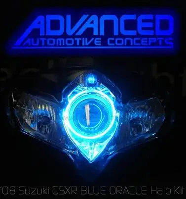 ORACLE Lighting 2007-2010 Suzuki GSXR 750 Motorcycle Headlight Halo Kit - Image 4