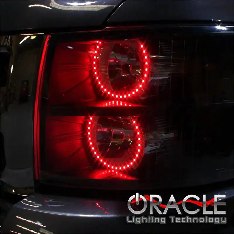 ORACLE Lighting 2007-2013 GMC Sierra LED Headlight Halo Kit (Round Style) - Image 3