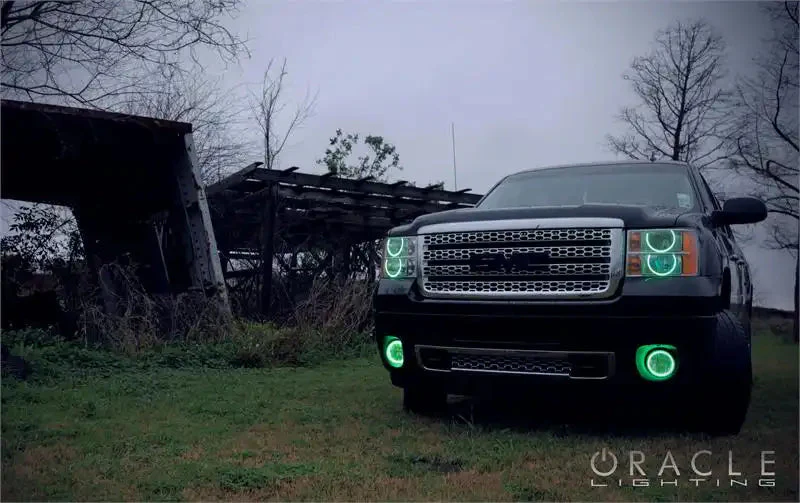 ORACLE Lighting 2007-2013 GMC Sierra LED Headlight Halo Kit (Round Style) - Image 7