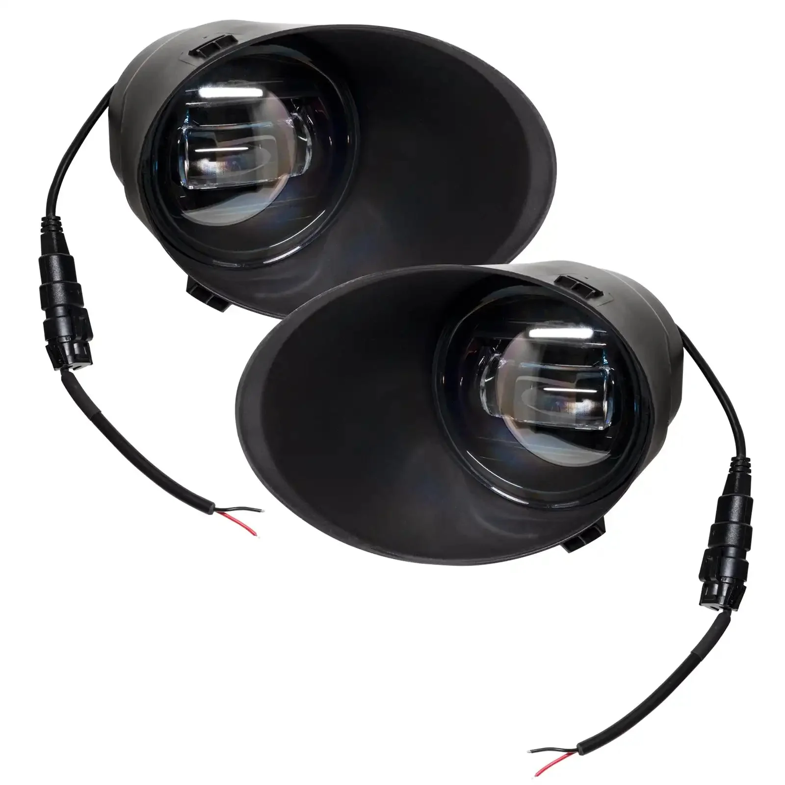 2007-2013 Toyota Tundra High Powered LED Fog (Pair) w/Metal Bumper | ORACLE Outlet | GRADE A - Image 3