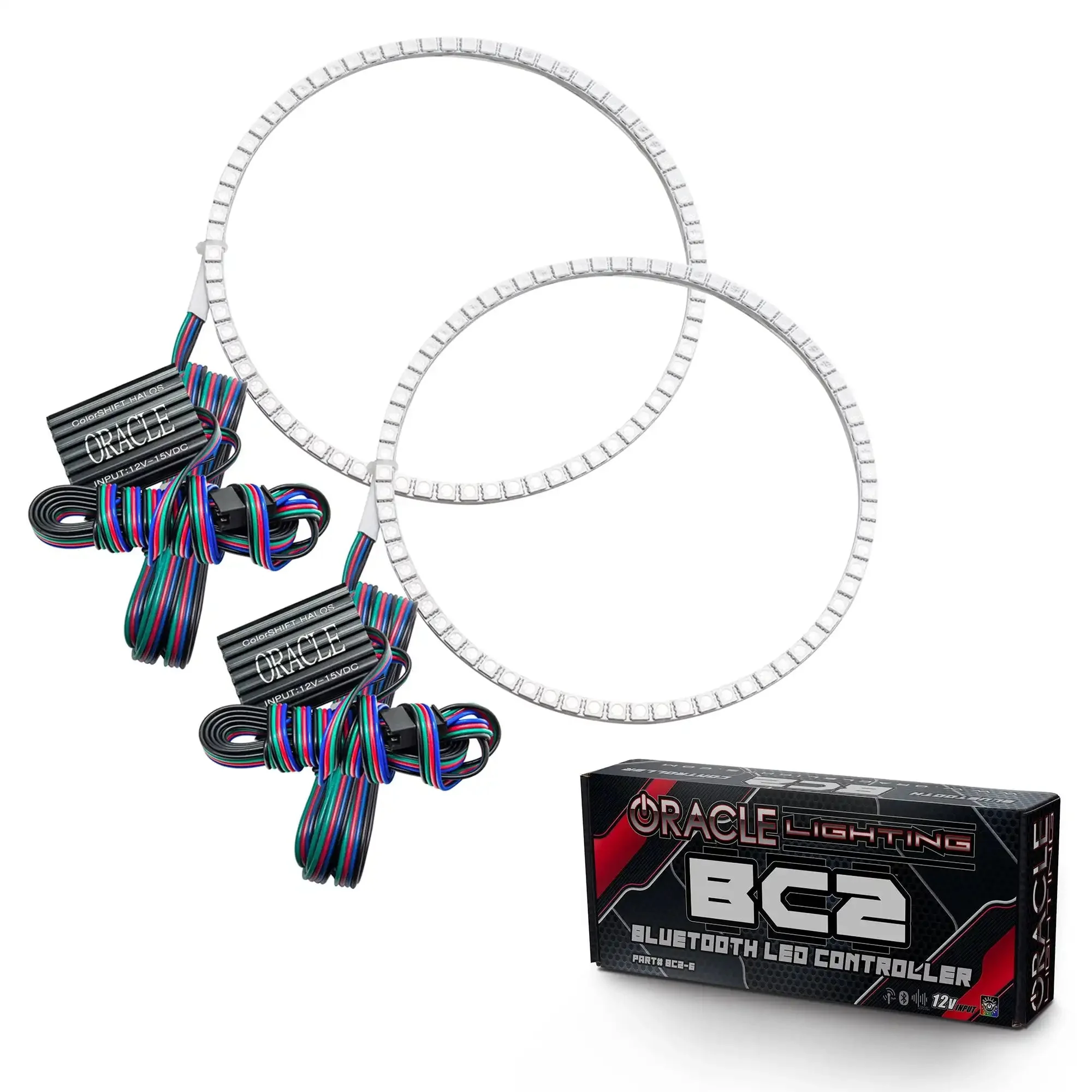 ORACLE Lighting 2007-2017 Jeep Patriot LED Headlight Halo Kit - Image 10