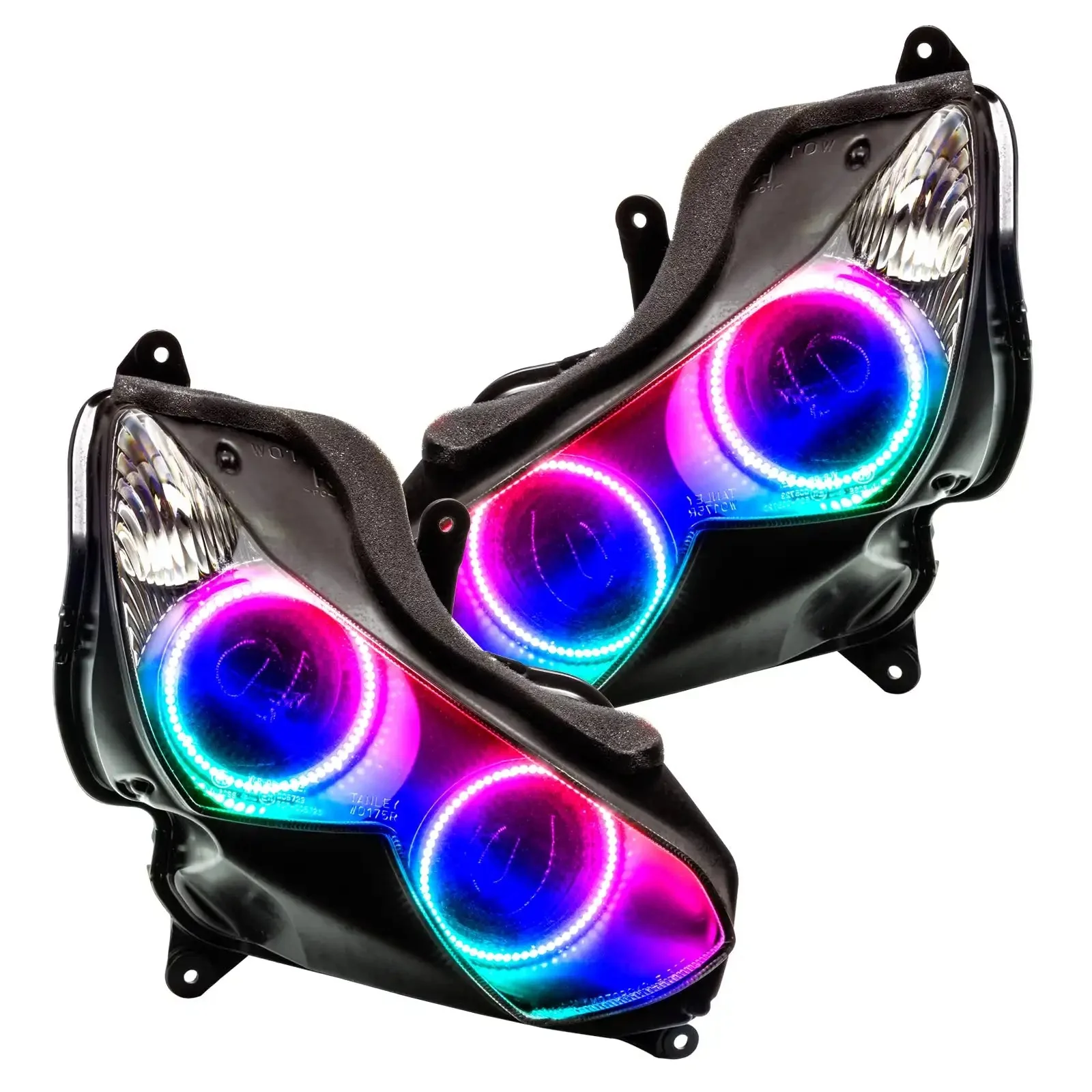 ORACLE Lighting 2007-2015 Kawasaki ZX-14R LED Headlight Halo Kit - Image 19
