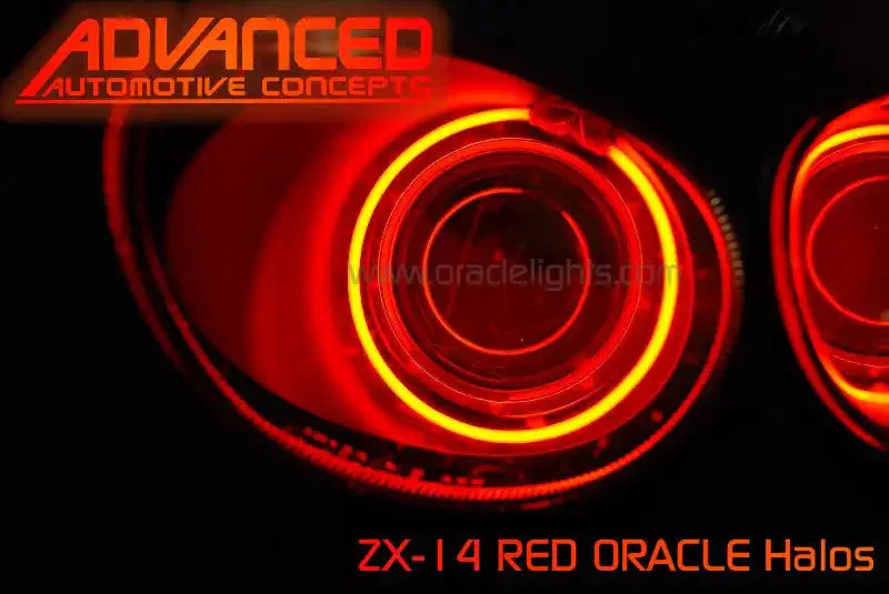 ORACLE Lighting 2007-2015 Kawasaki ZX-14R LED Headlight Halo Kit - Image 3