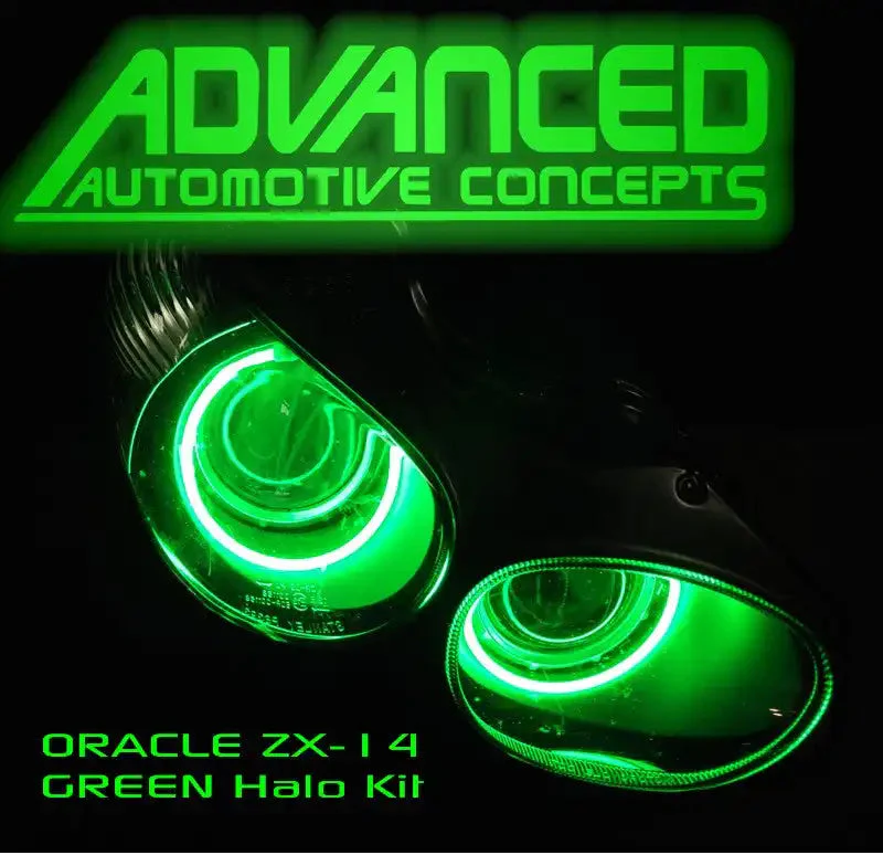 ORACLE Lighting 2007-2015 Kawasaki ZX-14R LED Headlight Halo Kit - Image 6