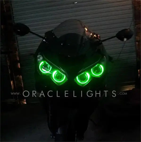 ORACLE Lighting 2007-2015 Kawasaki ZX-14R LED Headlight Halo Kit - Image 7