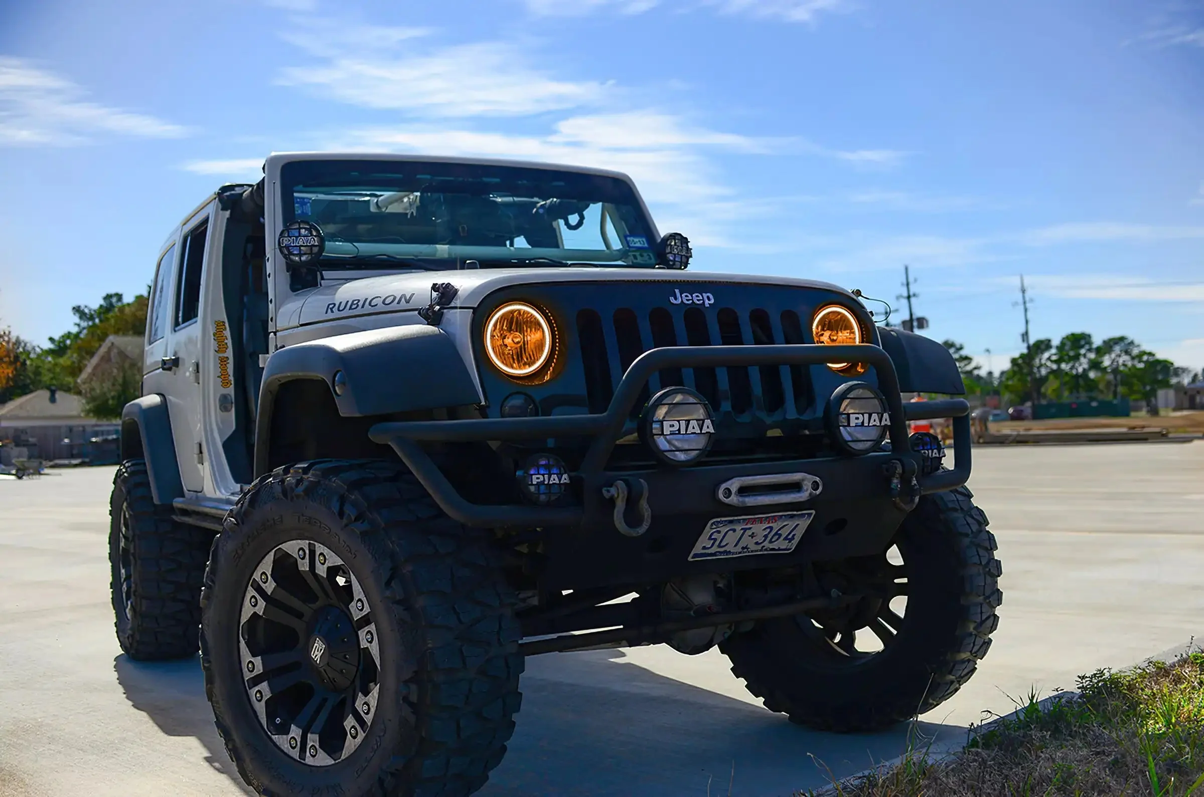 ORACLE Lighting 2007-2017 Jeep Wrangler JK LED Headlight Halo Kit - Image 29