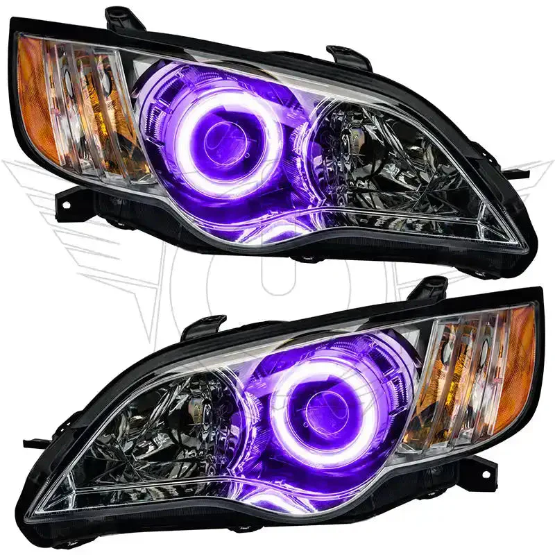 2008-2009 Subaru Legacy Pre-Assembled Headlights - Chrome - Image 17
