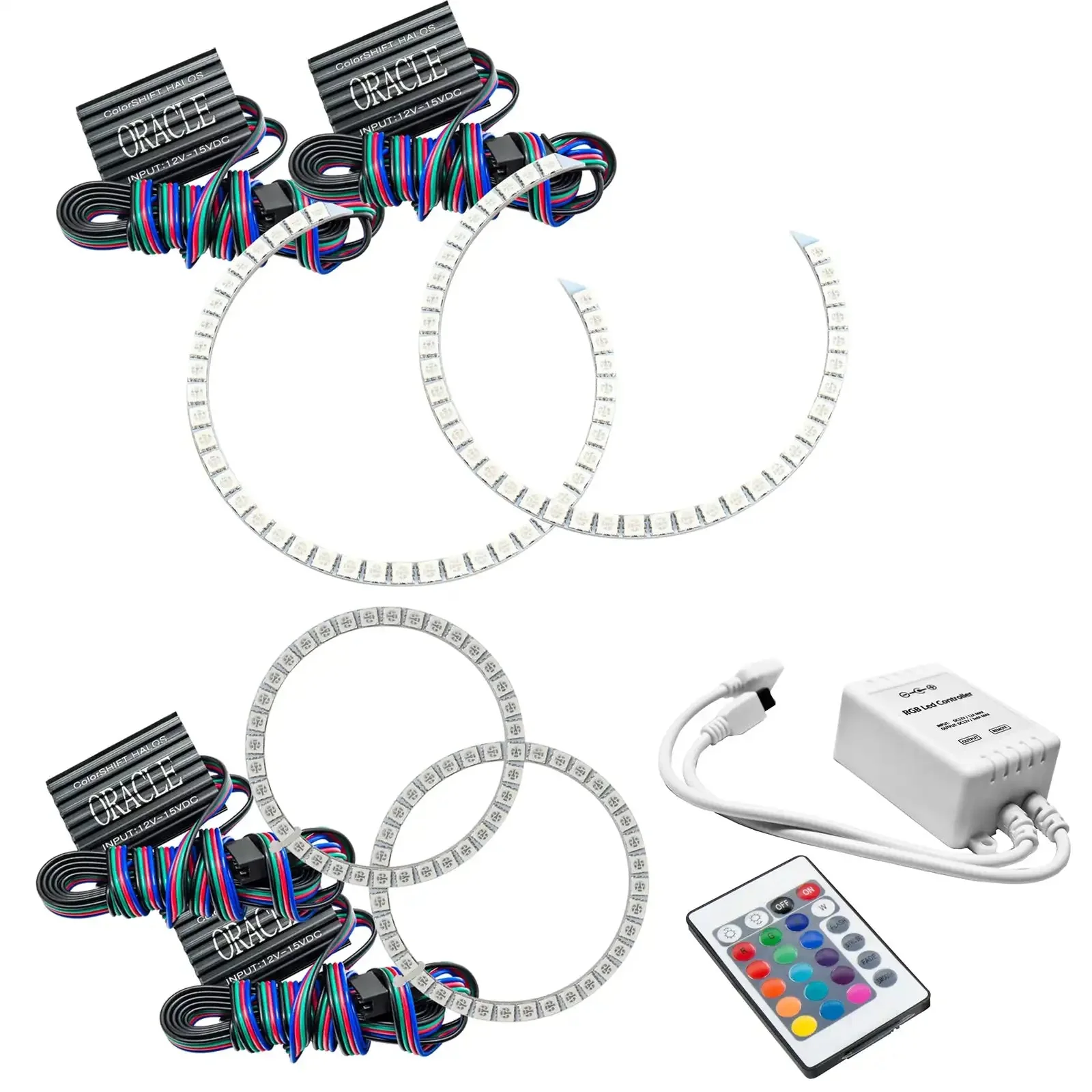 ORACLE Lighting 2008-2011 Mercedes C-Class W204 LED Headlight Halo Kit - Image 6