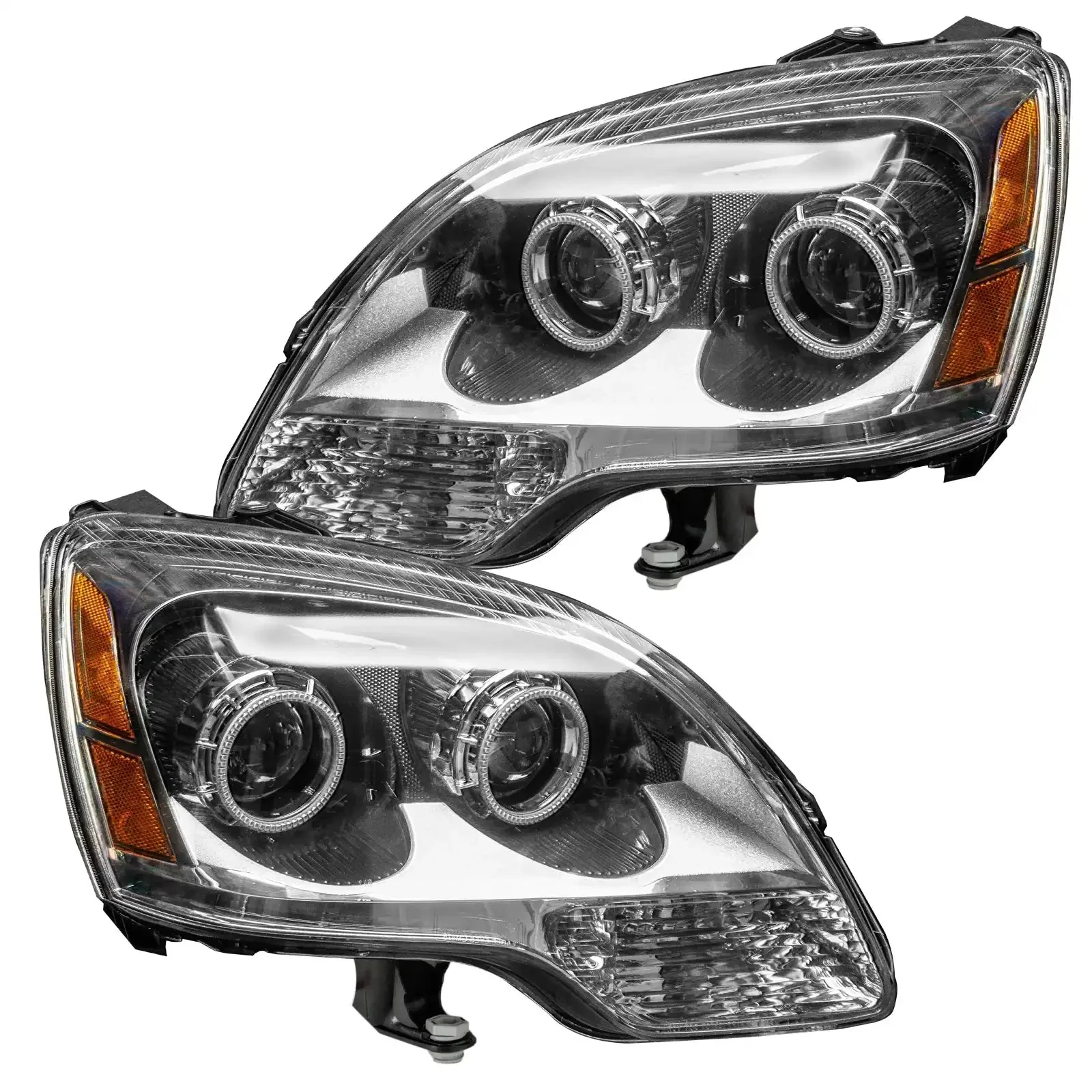 ORACLE Lighting 2008-2012 GMC Acadia Pre-Assembled Halo Headlights - 2nd Design - Halogen - Image 2