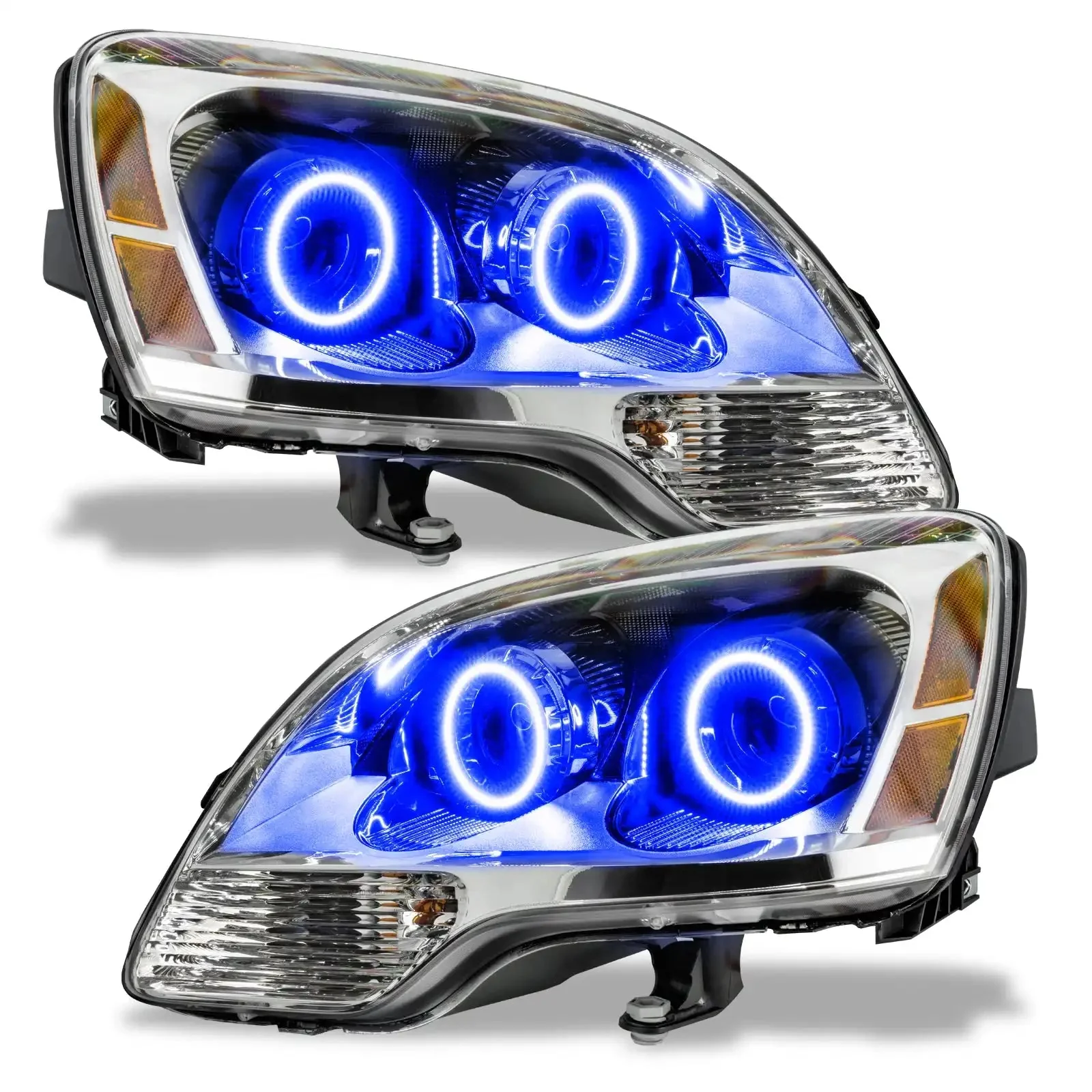ORACLE Lighting 2008-2012 GMC Acadia Pre-Assembled Halo Headlights - 2nd Design - Halogen - Image 7