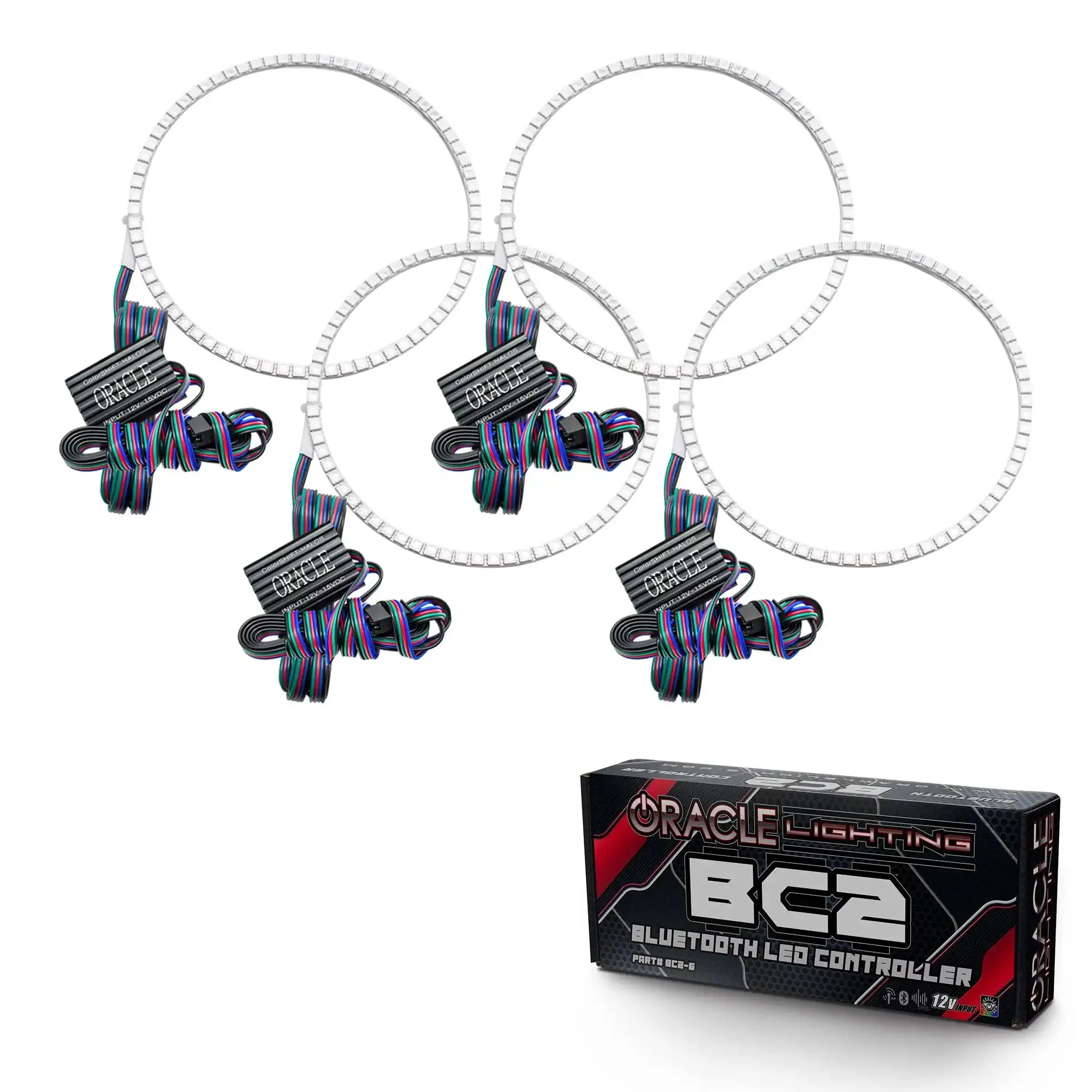 ORACLE Lighting 2008-2013 Jeep Liberty LED Headlight Halo Kit - Image 9