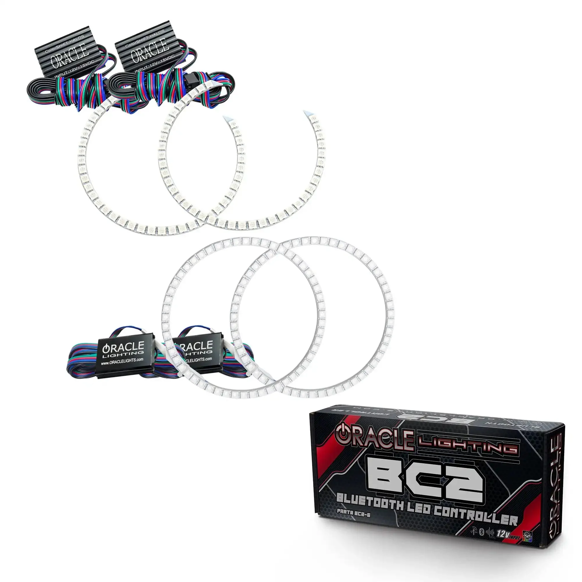 ORACLE Lighting 2008-2014 Nissan Armada LED Headlight Halo Kit - Image 7