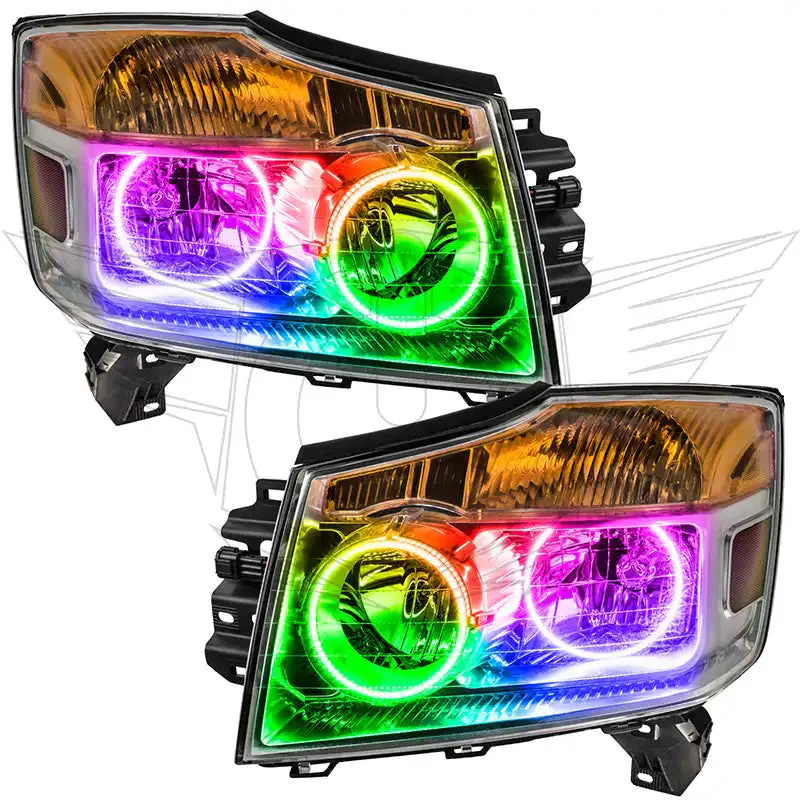 ORACLE Lighting 2008-2014 Nissan Armada LED Headlight Halo Kit - Image 9